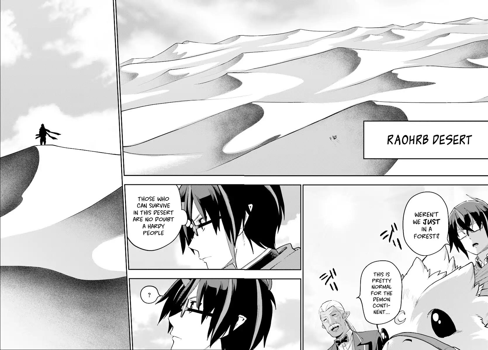 Konjiki no Moji Tsukai - Yuusha Yonin ni Makikomareta Unique Cheat Chapter 41 page 7 - Chapter 41