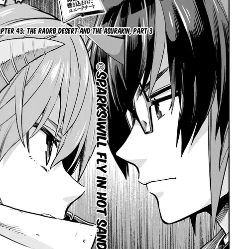 Konjiki no Moji Tsukai - Yuusha Yonin ni Makikomareta Unique Cheat Chapter 43: The Raorb Desert and the Asurakin, Part 3 cover