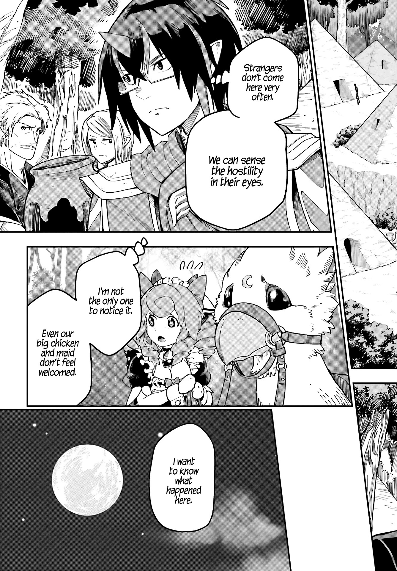 Konjiki no Moji Tsukai - Yuusha Yonin ni Makikomareta Unique Cheat Chapter 48 page 19 - Chapter 48: Elf village