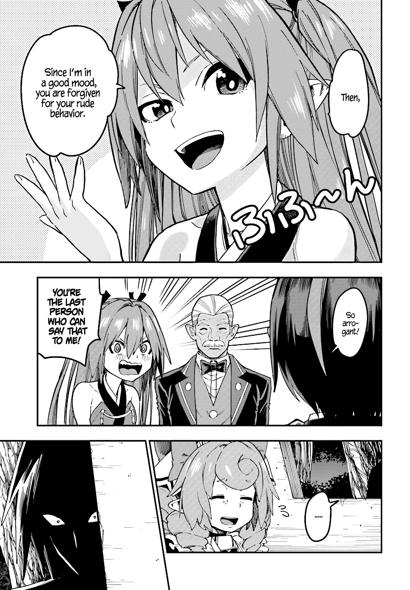 Konjiki no Moji Tsukai - Yuusha Yonin ni Makikomareta Unique Cheat Chapter 48 page 21 - Chapter 48: Elf village