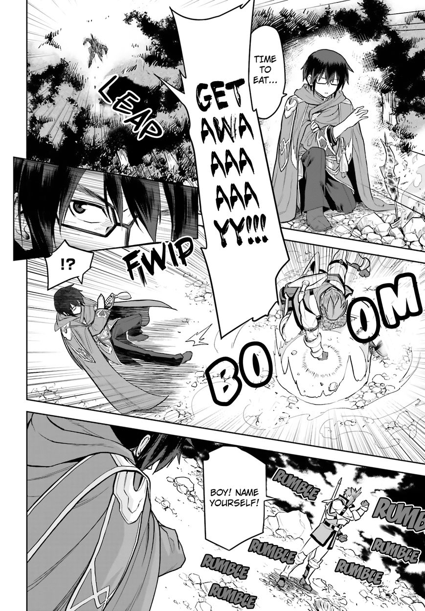 Konjiki no Moji Tsukai - Yuusha Yonin ni Makikomareta Unique Cheat Chapter 5 page 8 - Chapter 5 : A Sudden Encounter, Part 1