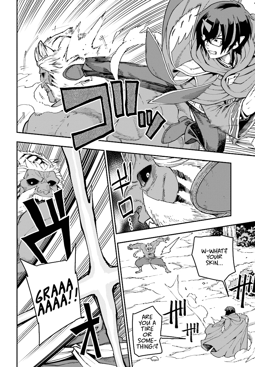 Konjiki no Moji Tsukai - Yuusha Yonin ni Makikomareta Unique Cheat Chapter 51 page 16 - Chapter 51: Attack of the Insane Beastman, Part 1