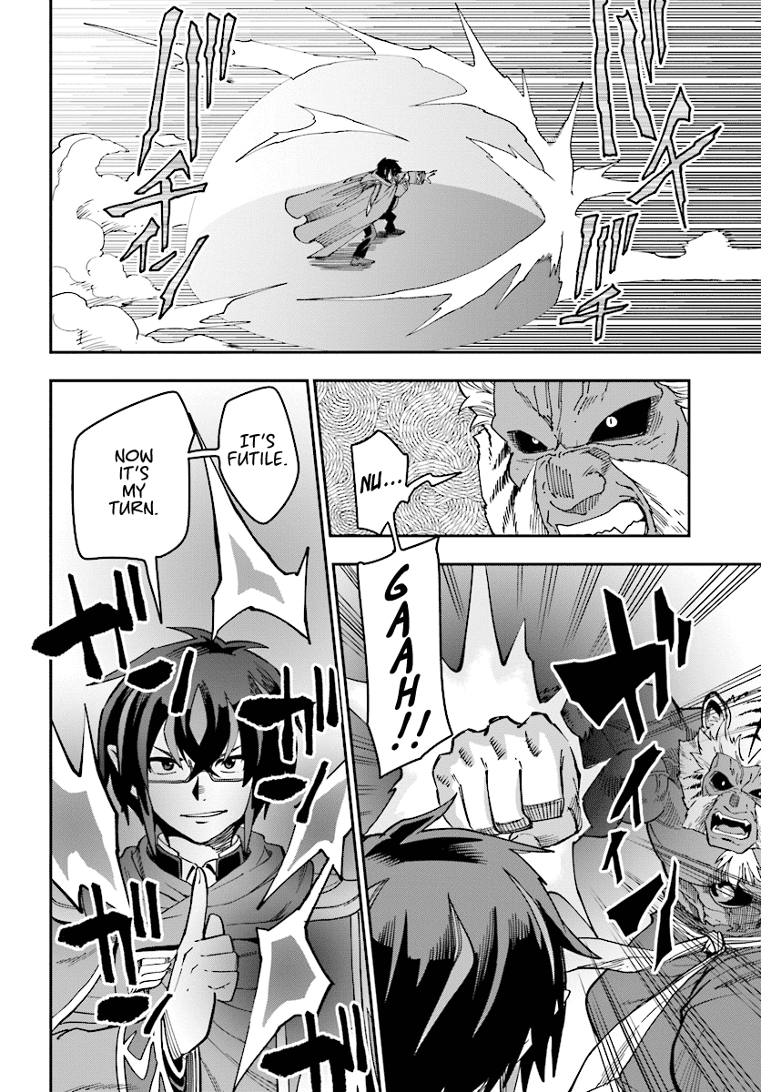Konjiki no Moji Tsukai - Yuusha Yonin ni Makikomareta Unique Cheat Chapter 51 page 18 - Chapter 51: Attack of the Insane Beastman, Part 1