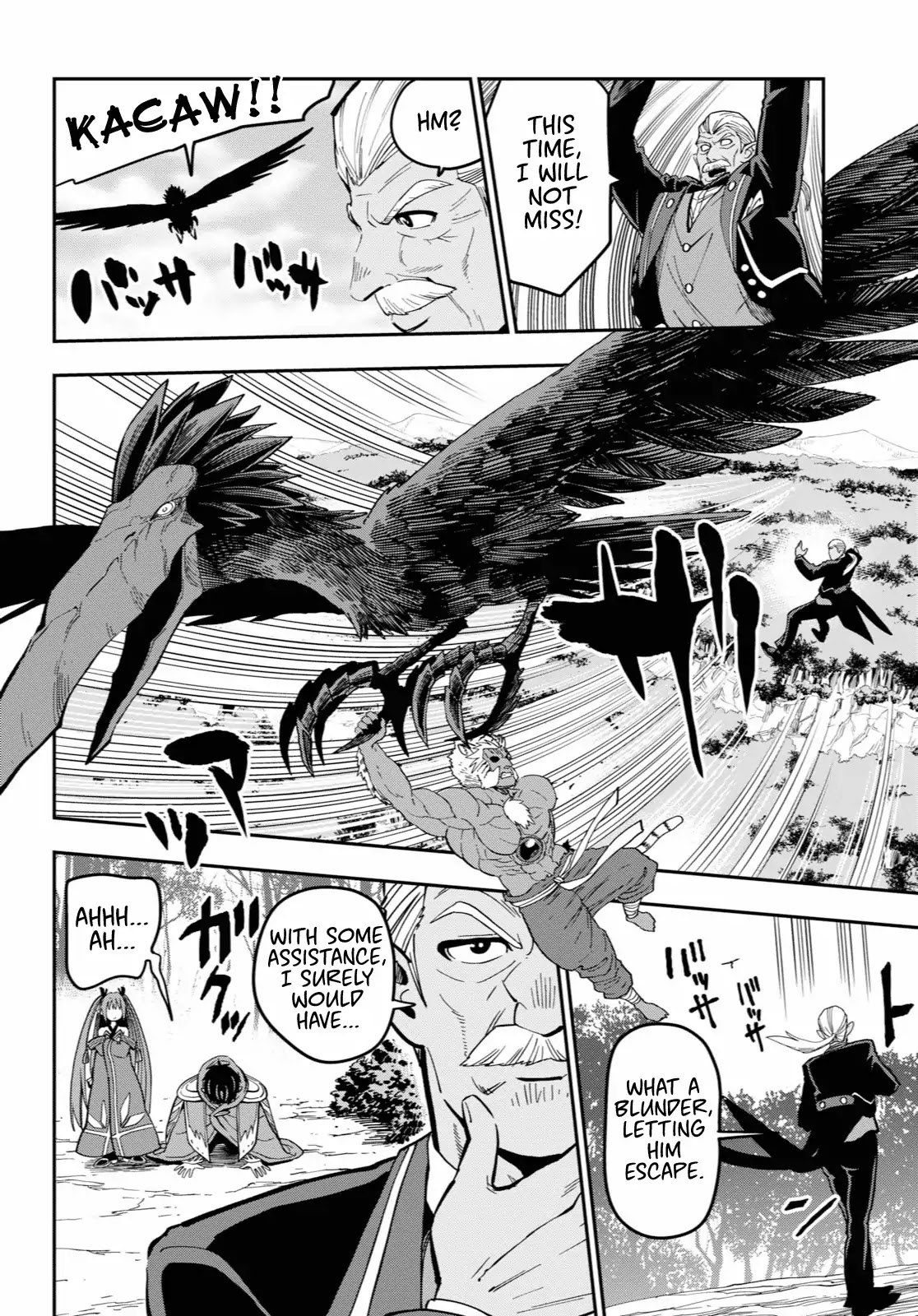 Konjiki no Moji Tsukai - Yuusha Yonin ni Makikomareta Unique Cheat Chapter 52 page 13 - Chapter 52: Attack of the Insane Beastman, Part 2