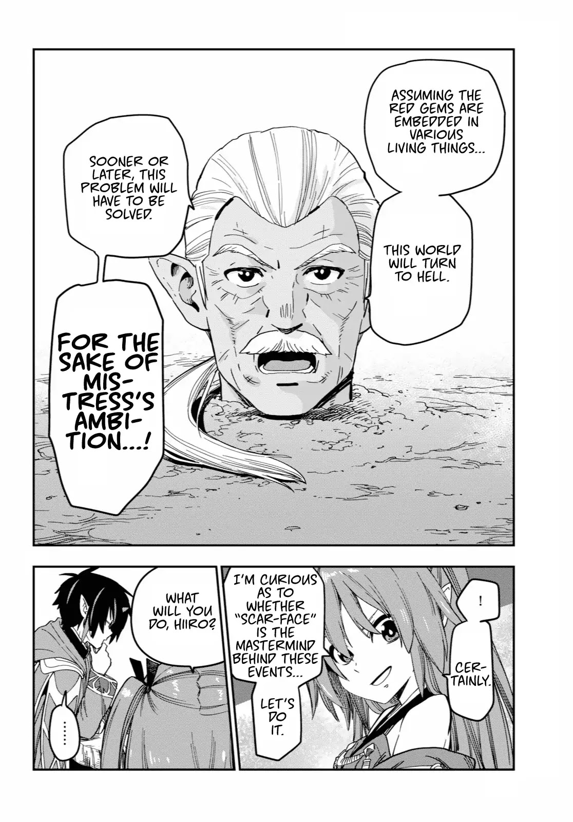 Konjiki no Moji Tsukai - Yuusha Yonin ni Makikomareta Unique Cheat Chapter 52 page 21 - Chapter 52: Attack of the Insane Beastman, Part 2