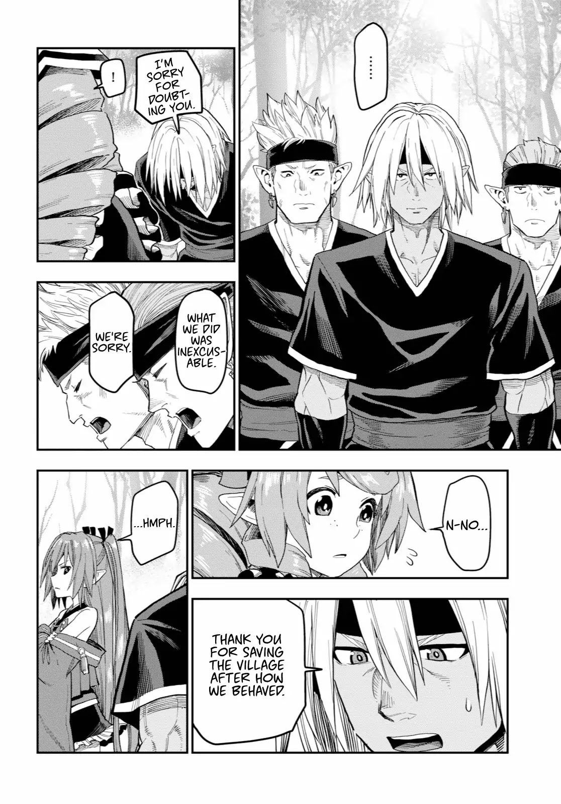 Konjiki no Moji Tsukai - Yuusha Yonin ni Makikomareta Unique Cheat Chapter 52 page 25 - Chapter 52: Attack of the Insane Beastman, Part 2