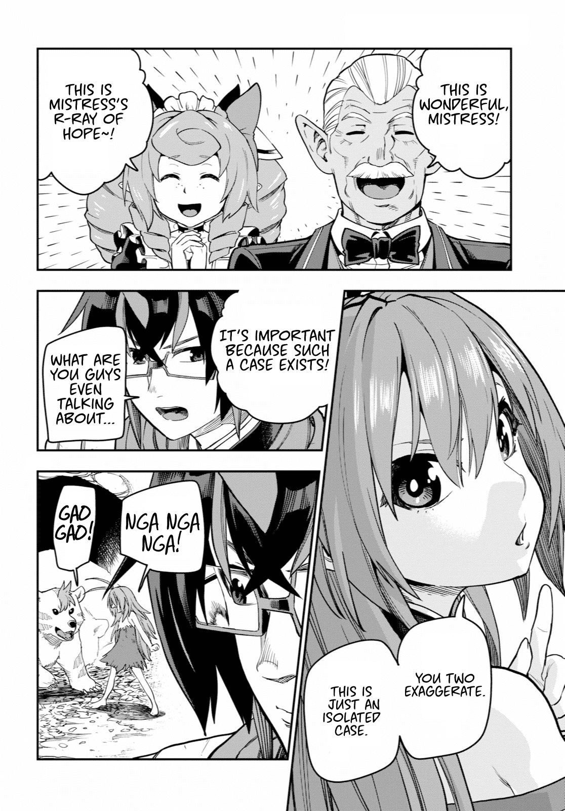 Konjiki no Moji Tsukai - Yuusha Yonin ni Makikomareta Unique Cheat Chapter 53 page 14 - Chapter 53: A Child Raised by Monsters