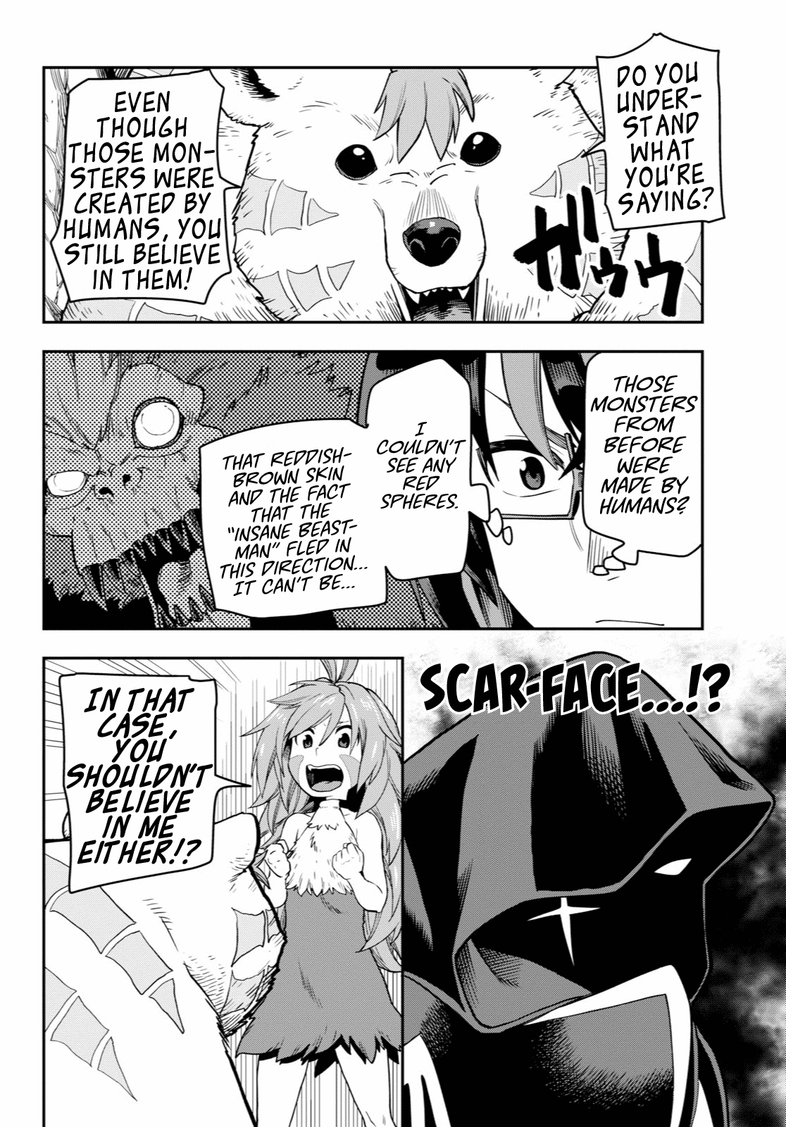 Konjiki no Moji Tsukai - Yuusha Yonin ni Makikomareta Unique Cheat Chapter 53 page 16 - Chapter 53: A Child Raised by Monsters