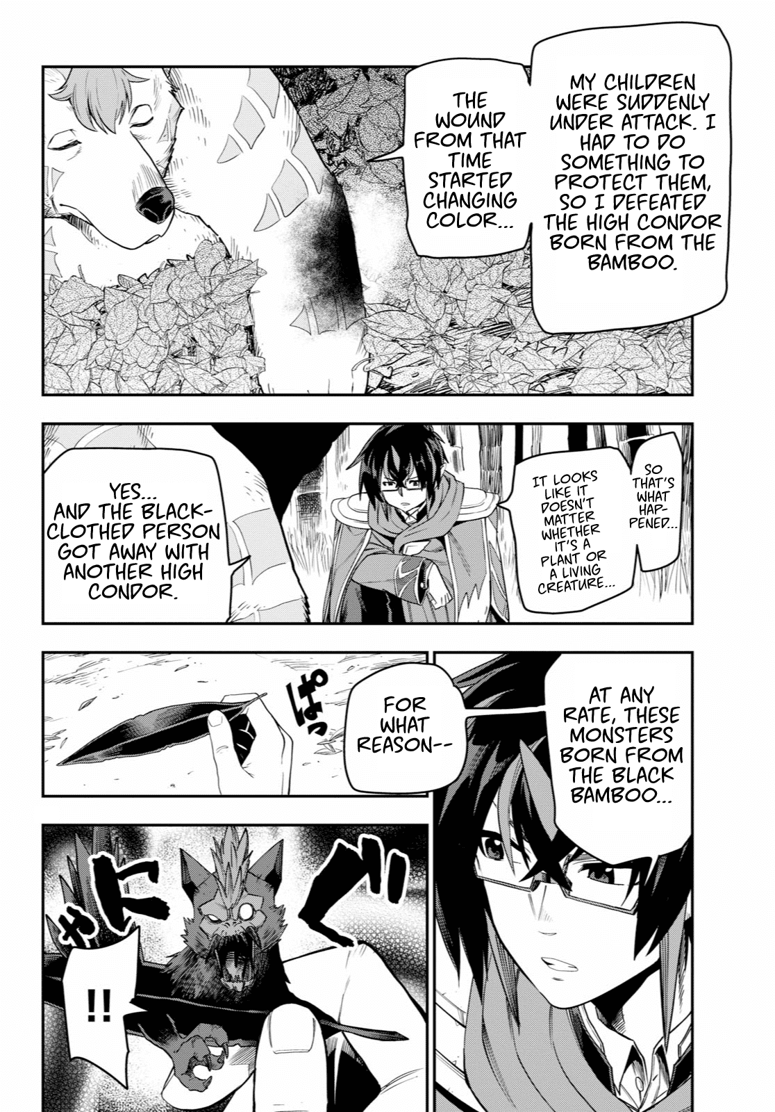 Konjiki no Moji Tsukai - Yuusha Yonin ni Makikomareta Unique Cheat Chapter 53 page 24 - Chapter 53: A Child Raised by Monsters