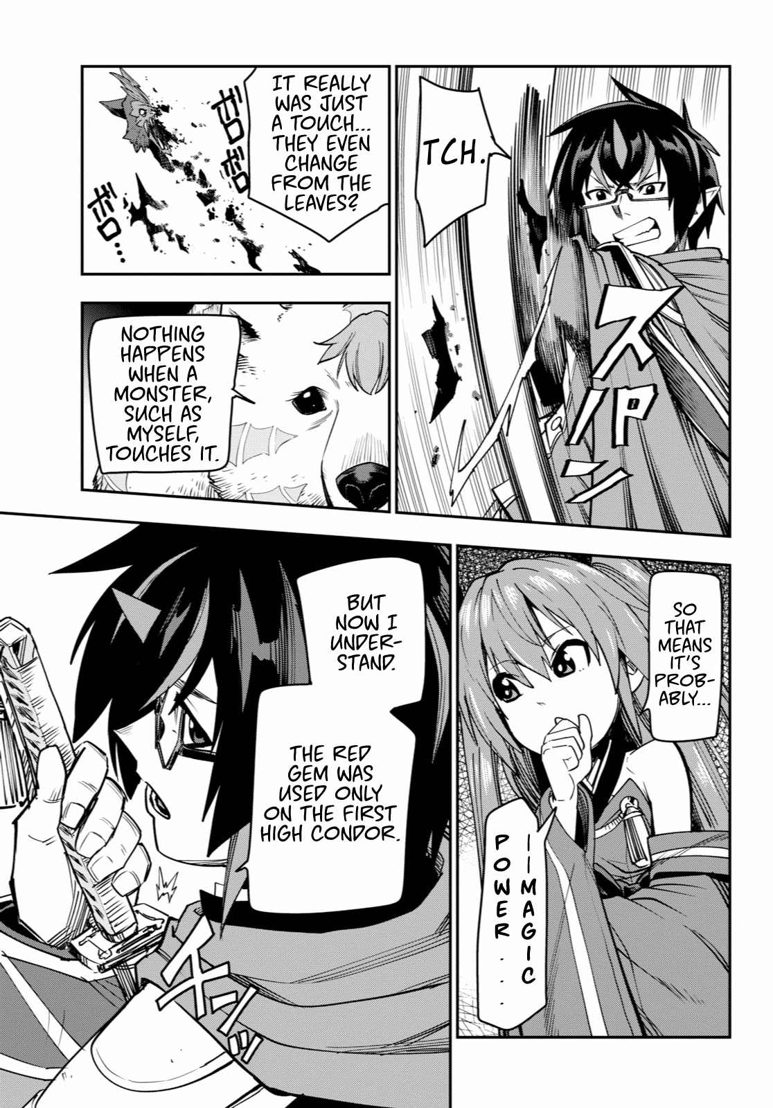 Konjiki no Moji Tsukai - Yuusha Yonin ni Makikomareta Unique Cheat Chapter 53 page 25 - Chapter 53: A Child Raised by Monsters