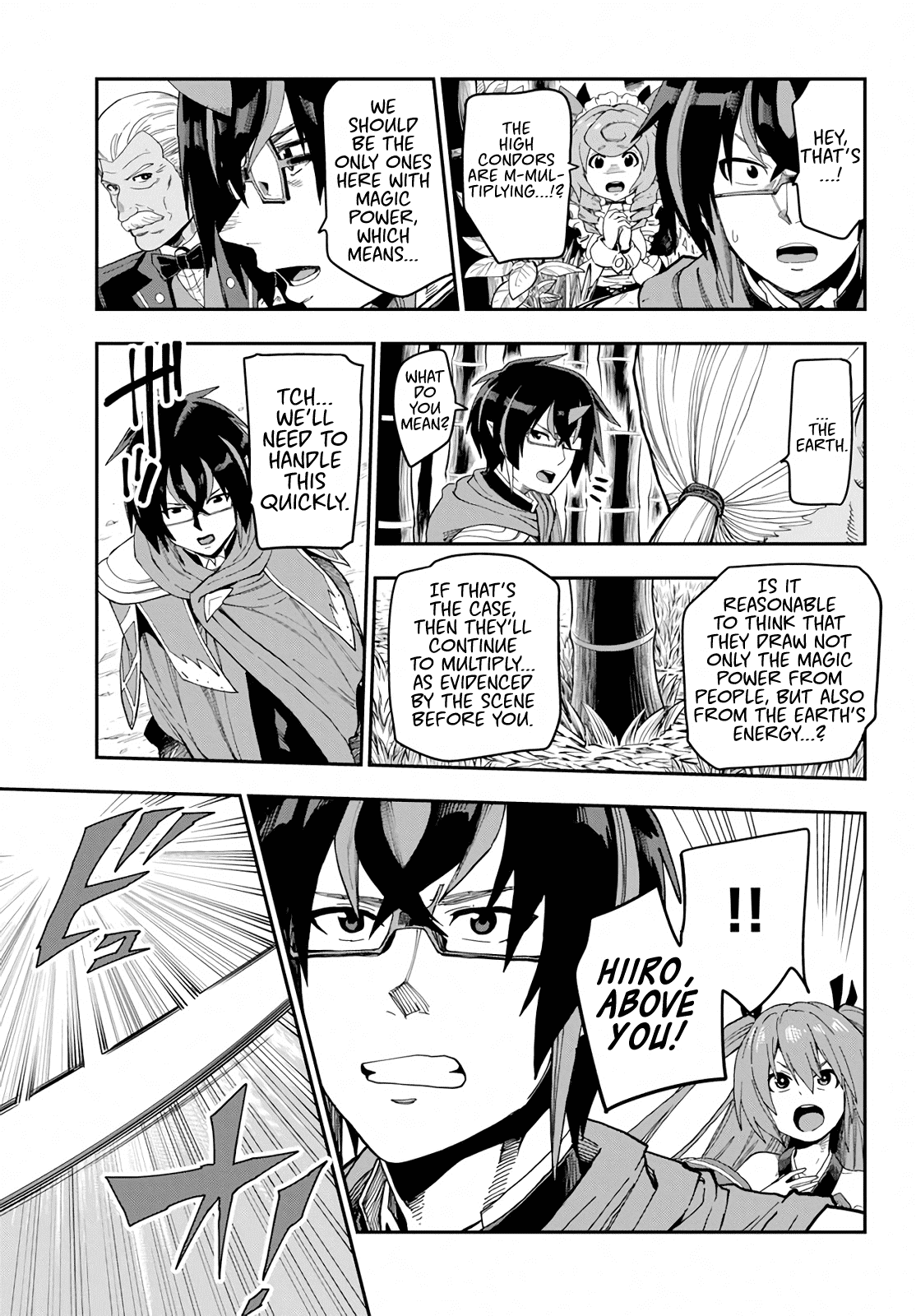 Konjiki no Moji Tsukai - Yuusha Yonin ni Makikomareta Unique Cheat Chapter 54 page 19 - Chapter 54: A Child Raised by Monsters, Part 2