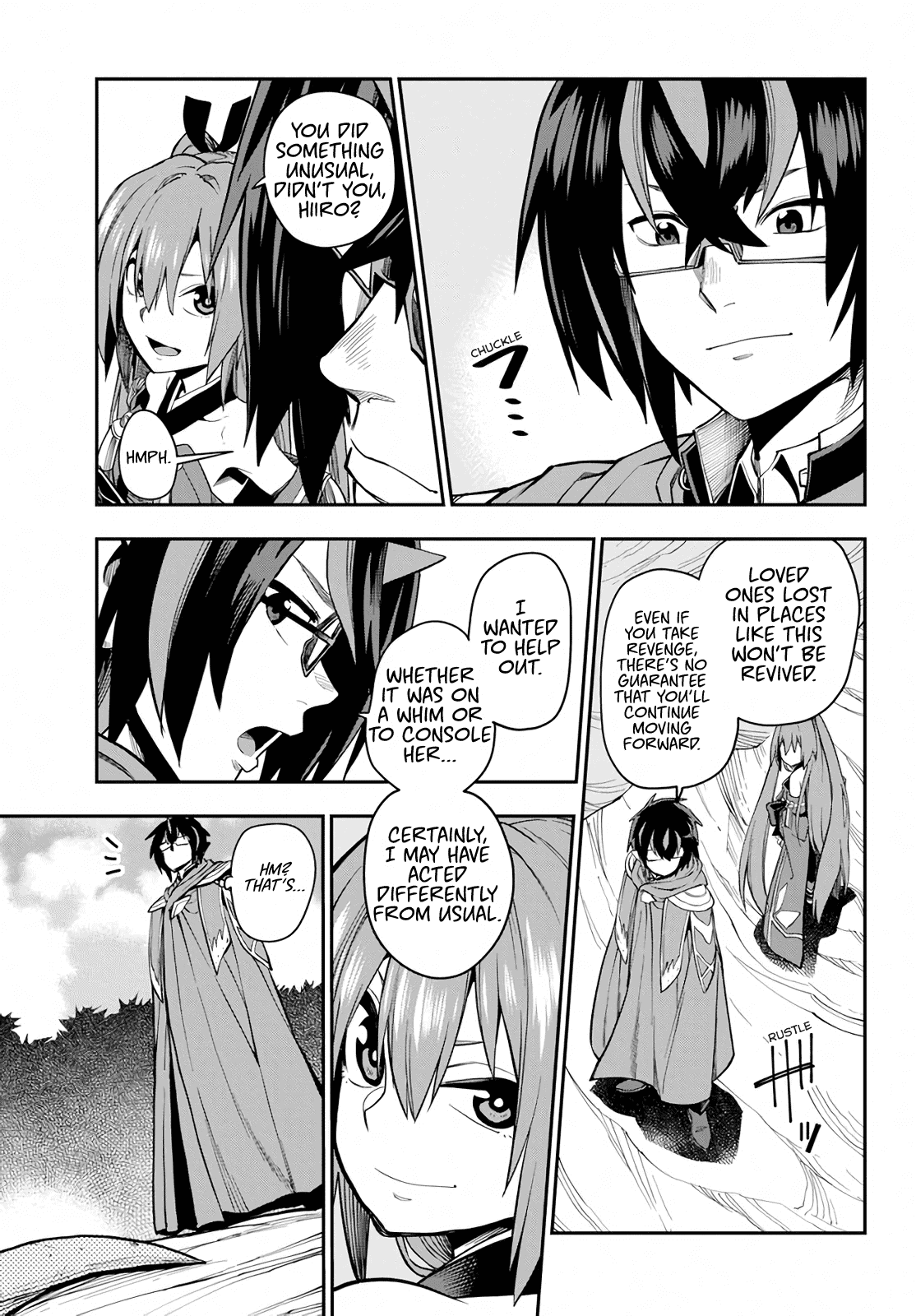 Konjiki no Moji Tsukai - Yuusha Yonin ni Makikomareta Unique Cheat Chapter 55 page 23 - Chapter 55: Vengeance and New Companions