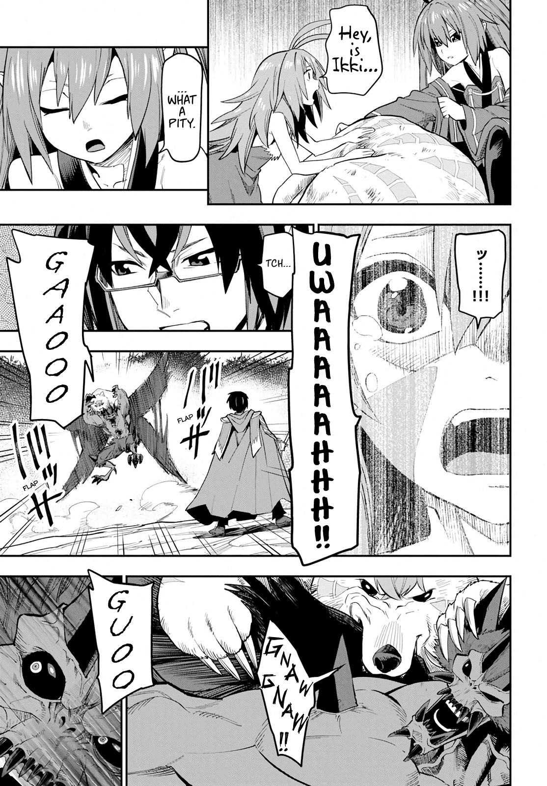 Konjiki no Moji Tsukai - Yuusha Yonin ni Makikomareta Unique Cheat Chapter 55 page 3 - Chapter 55: Vengeance and New Companions