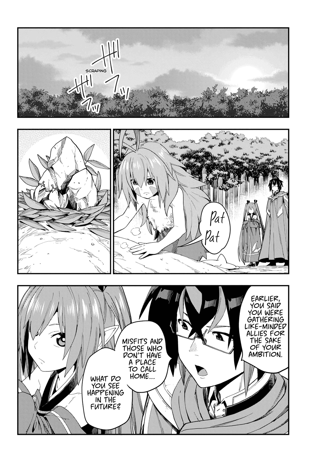 Konjiki no Moji Tsukai - Yuusha Yonin ni Makikomareta Unique Cheat Chapter 55 page 32 - Chapter 55: Vengeance and New Companions