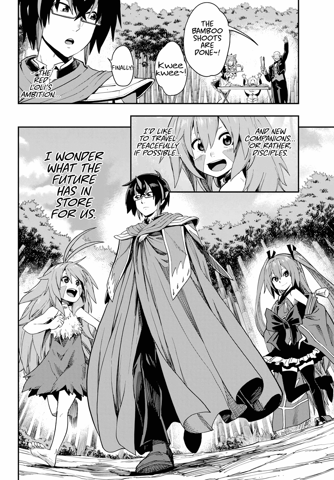Konjiki no Moji Tsukai - Yuusha Yonin ni Makikomareta Unique Cheat Chapter 55 page 34 - Chapter 55: Vengeance and New Companions