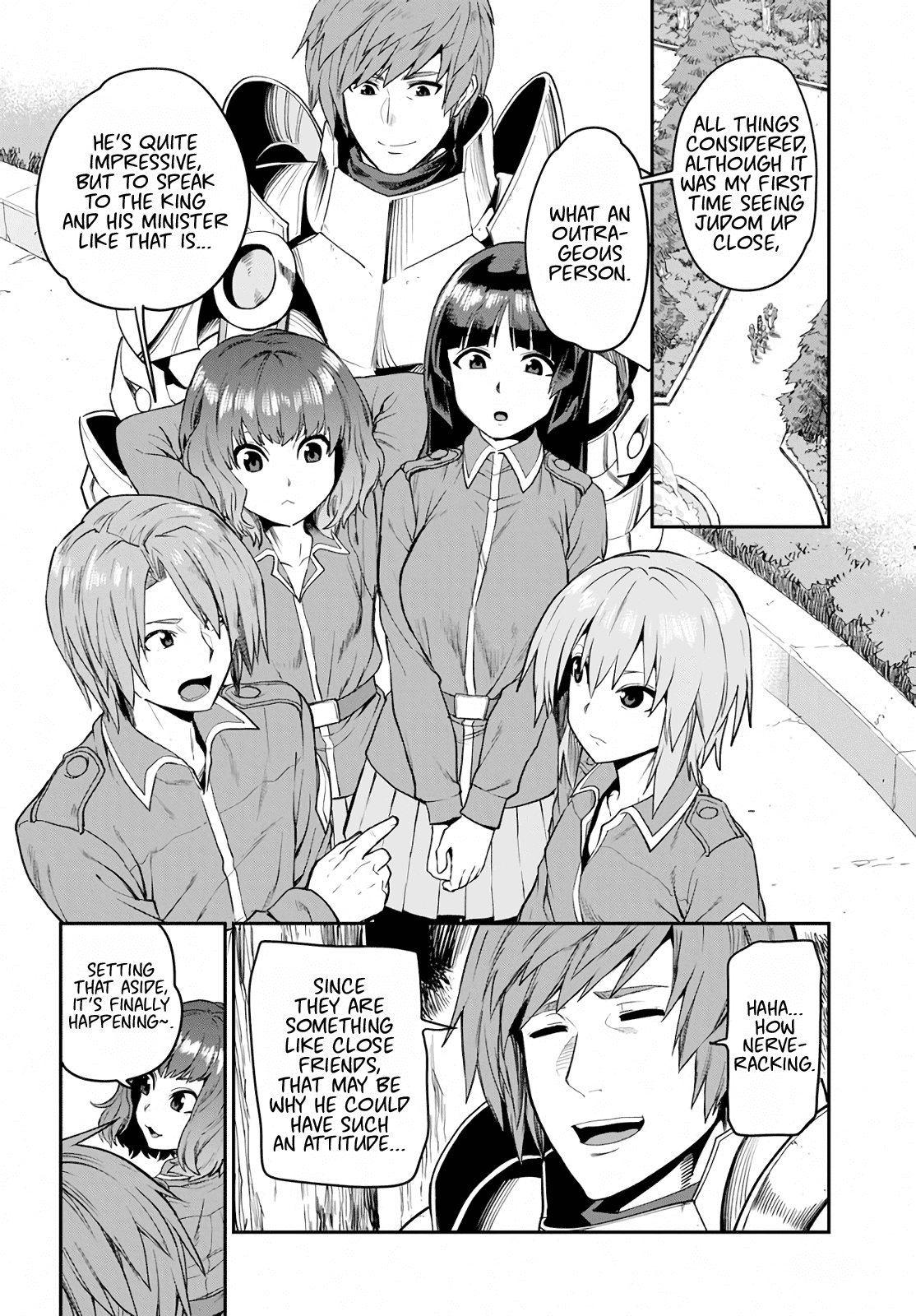 Konjiki no Moji Tsukai - Yuusha Yonin ni Makikomareta Unique Cheat Chapter 56 page 10 - Chapter 56: Each Encounter, Part 1