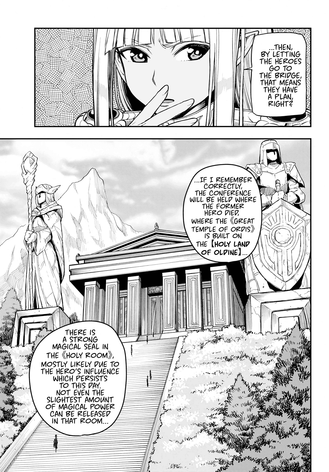 Konjiki no Moji Tsukai - Yuusha Yonin ni Makikomareta Unique Cheat Chapter 56 page 19 - Chapter 56: Each Encounter, Part 1