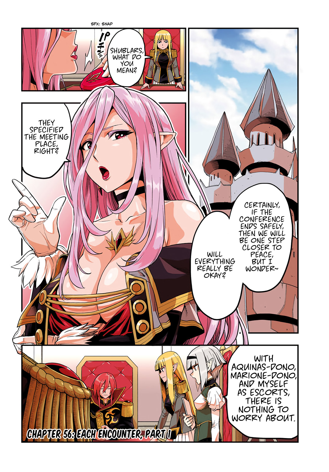 Konjiki no Moji Tsukai - Yuusha Yonin ni Makikomareta Unique Cheat Chapter 56 page 2 - Chapter 56: Each Encounter, Part 1