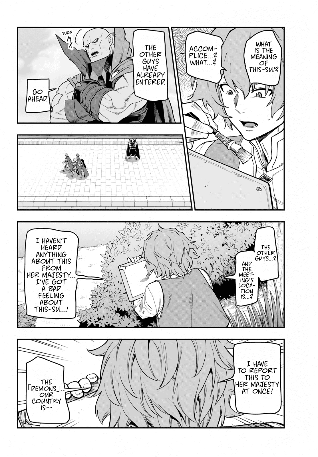 Konjiki no Moji Tsukai - Yuusha Yonin ni Makikomareta Unique Cheat Chapter 56 page 25 - Chapter 56: Each Encounter, Part 1