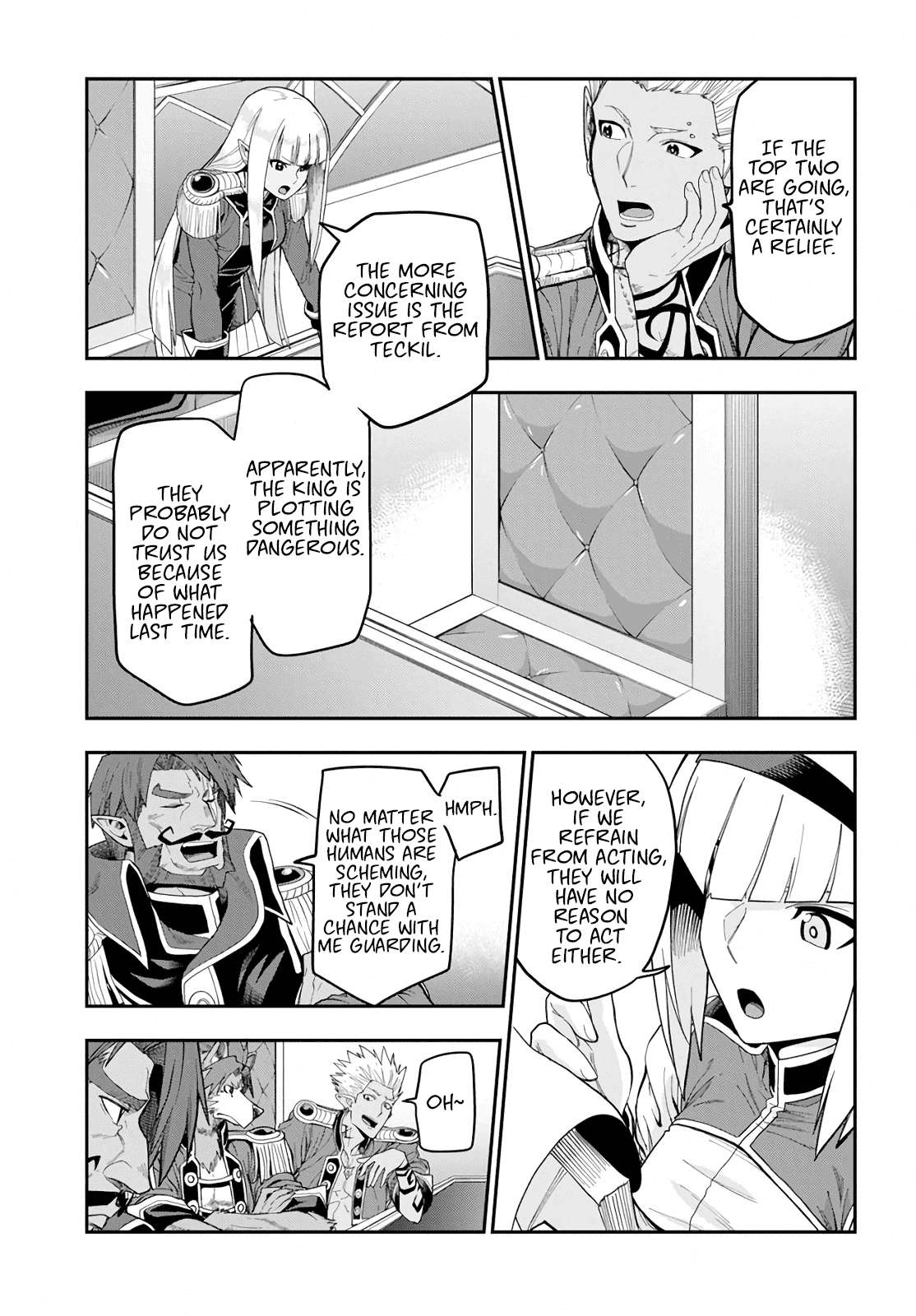 Konjiki no Moji Tsukai - Yuusha Yonin ni Makikomareta Unique Cheat Chapter 56 page 3 - Chapter 56: Each Encounter, Part 1