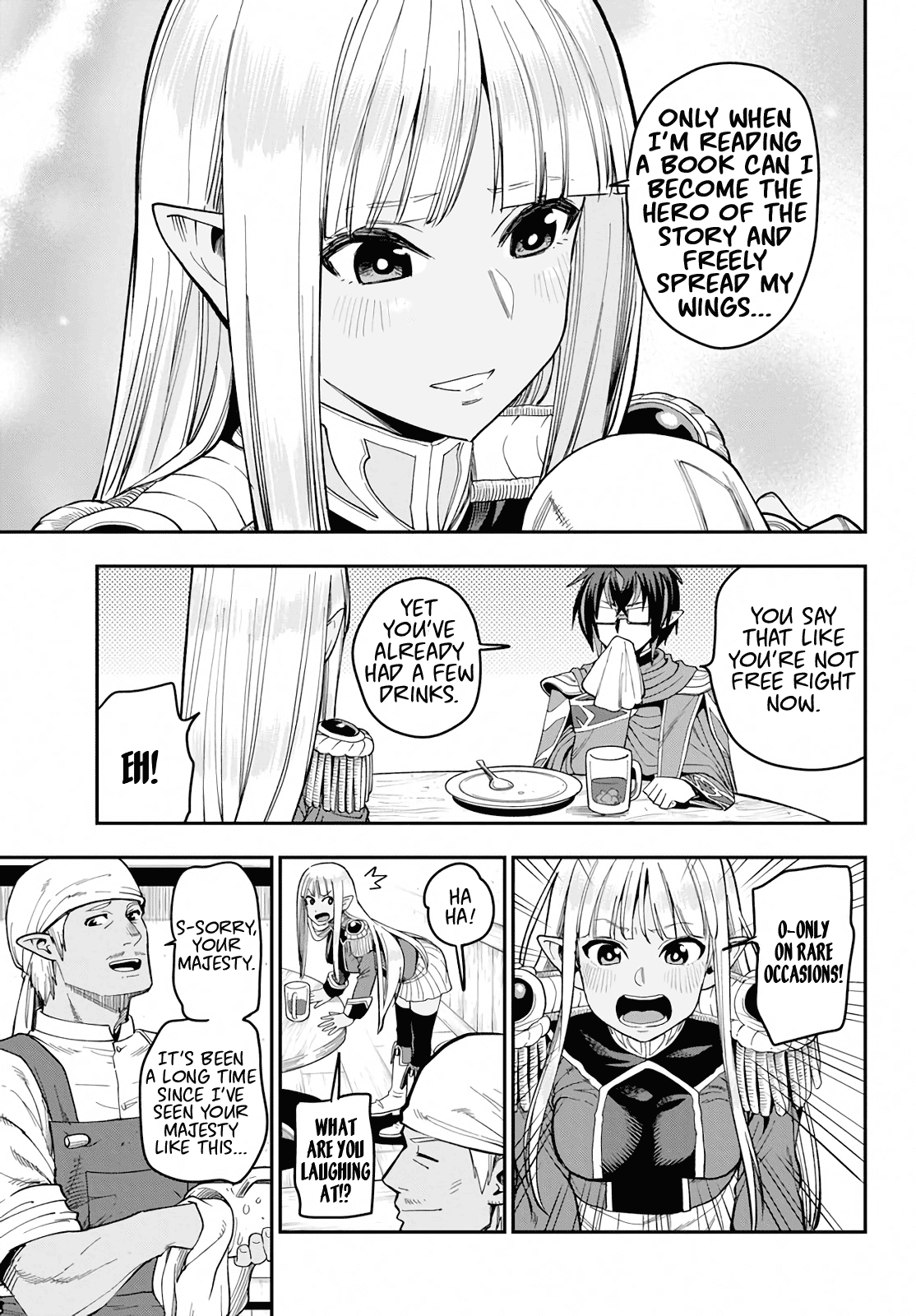 Konjiki no Moji Tsukai - Yuusha Yonin ni Makikomareta Unique Cheat Chapter 57 page 26 - Chapter 57: Each Encounter, Part 2