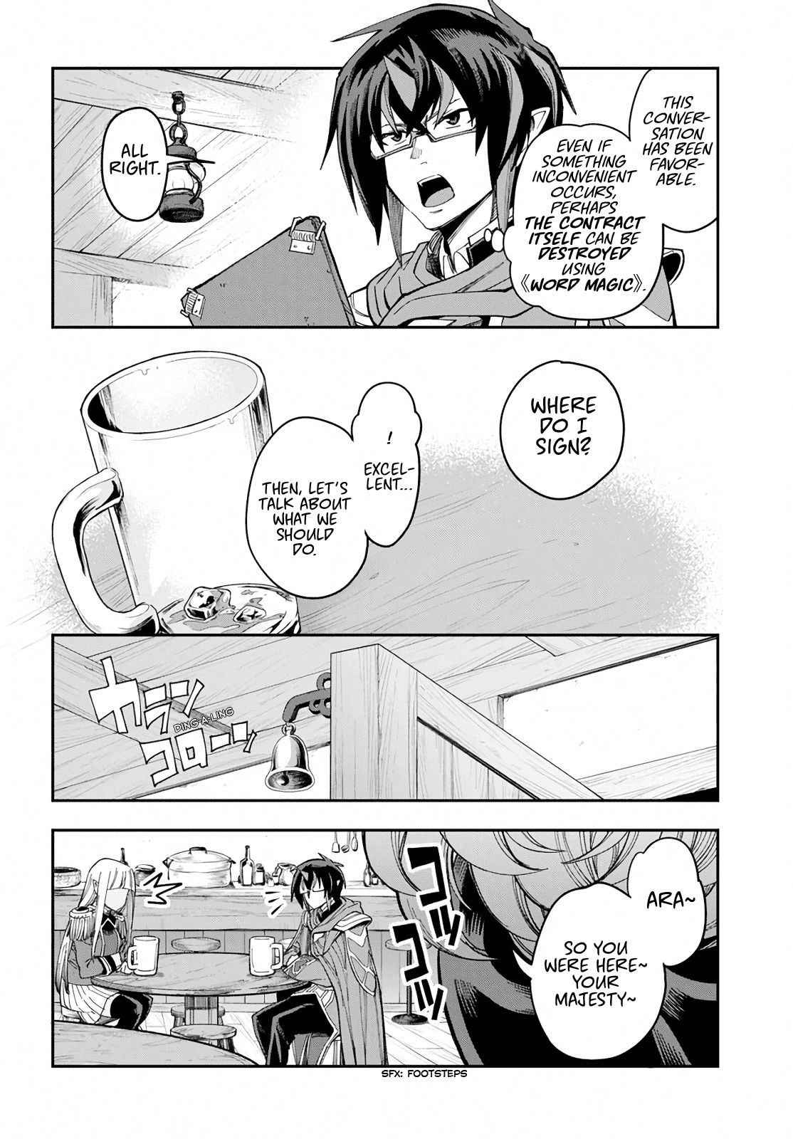 Konjiki no Moji Tsukai - Yuusha Yonin ni Makikomareta Unique Cheat Chapter 58 page 10 - Chapter 58: Each Encounter, Part 3