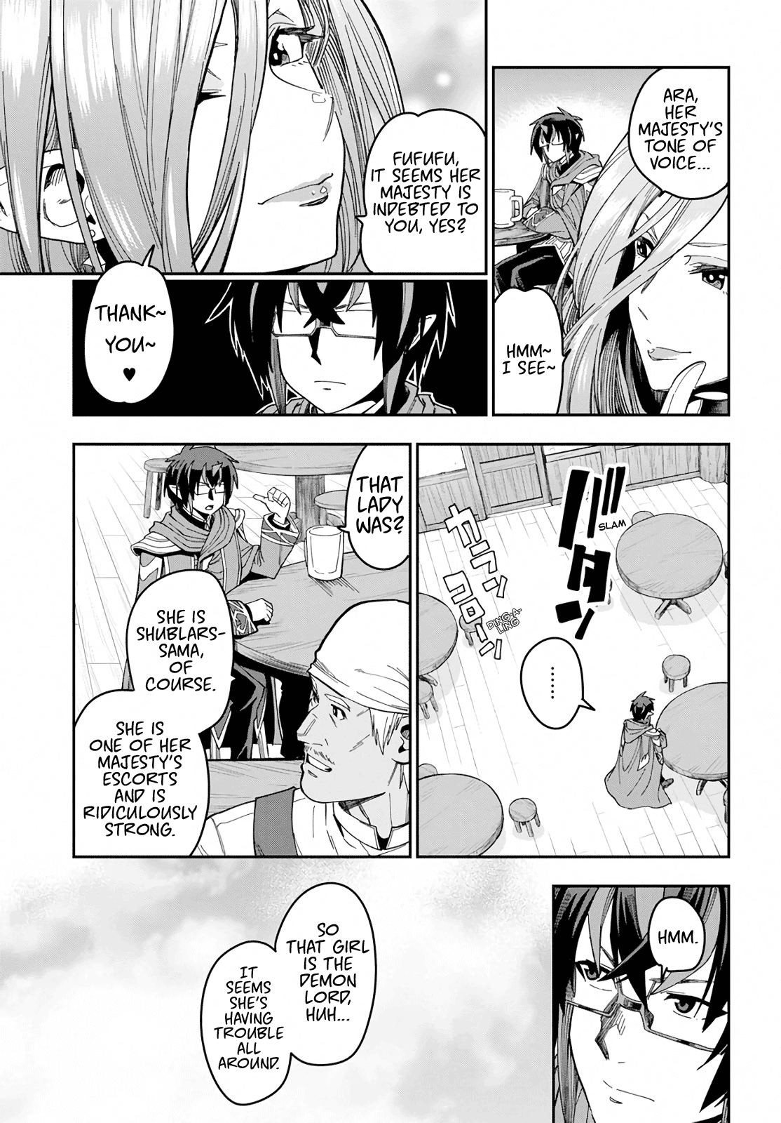 Konjiki no Moji Tsukai - Yuusha Yonin ni Makikomareta Unique Cheat Chapter 58 page 13 - Chapter 58: Each Encounter, Part 3