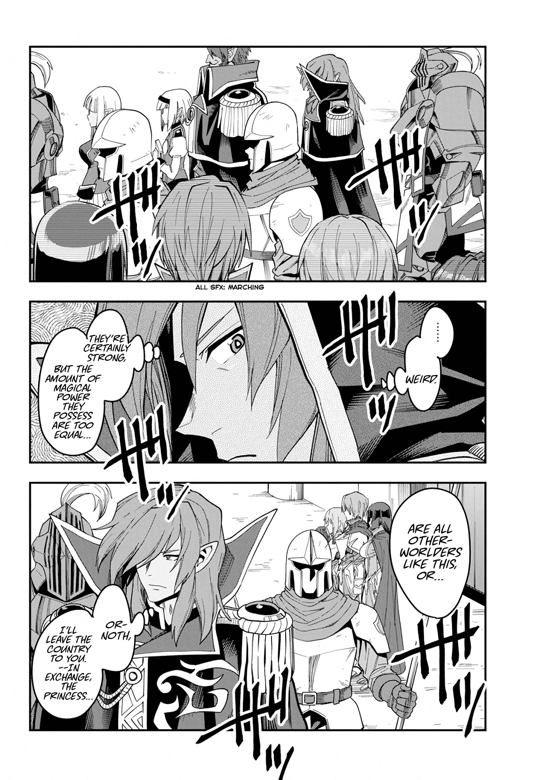 Konjiki no Moji Tsukai - Yuusha Yonin ni Makikomareta Unique Cheat Chapter 58 page 25 - Chapter 58: Each Encounter, Part 3
