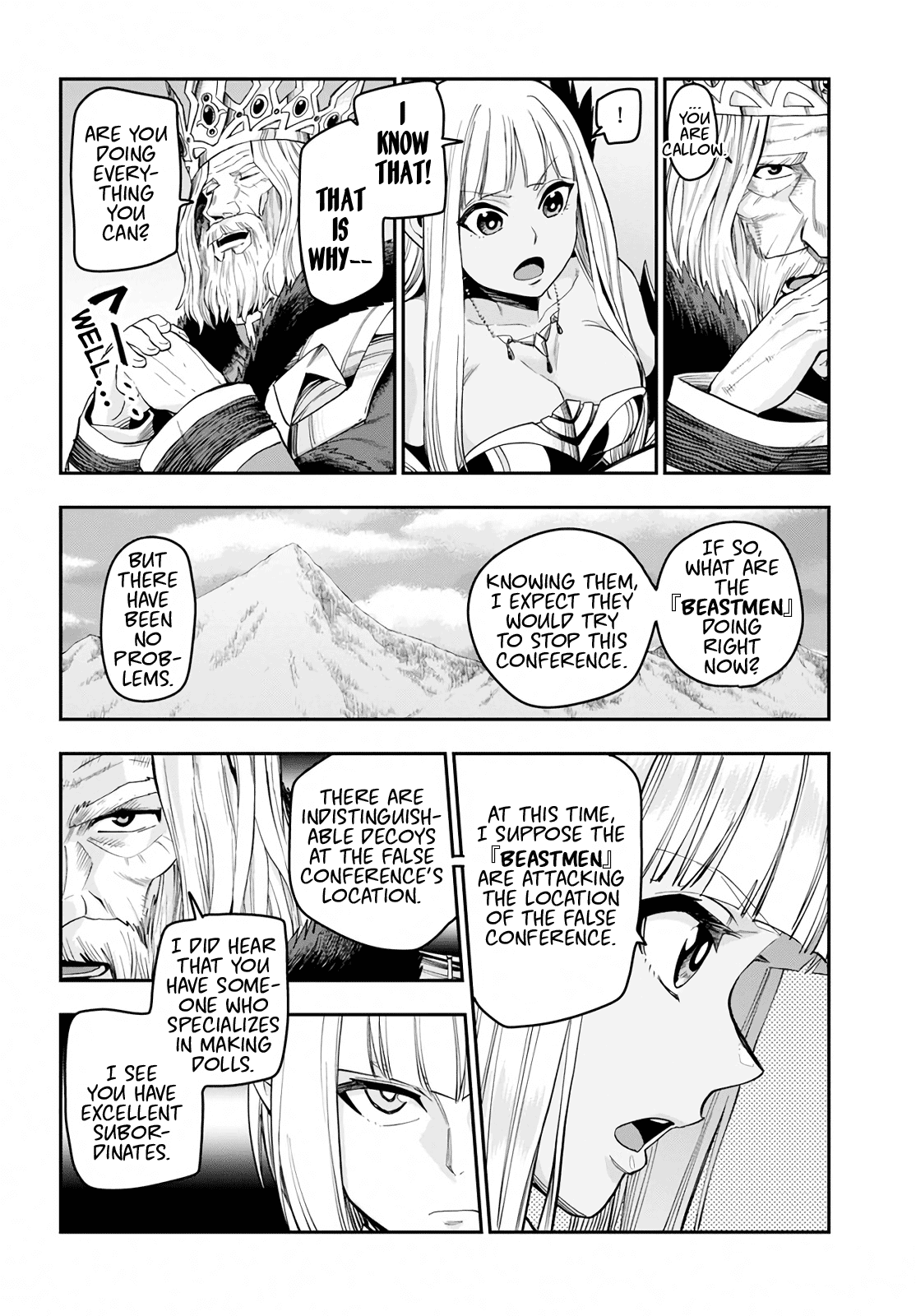 Konjiki no Moji Tsukai - Yuusha Yonin ni Makikomareta Unique Cheat Chapter 59 page 14 - Chapter 59: Human-Demon Alliance Conference, Part 1