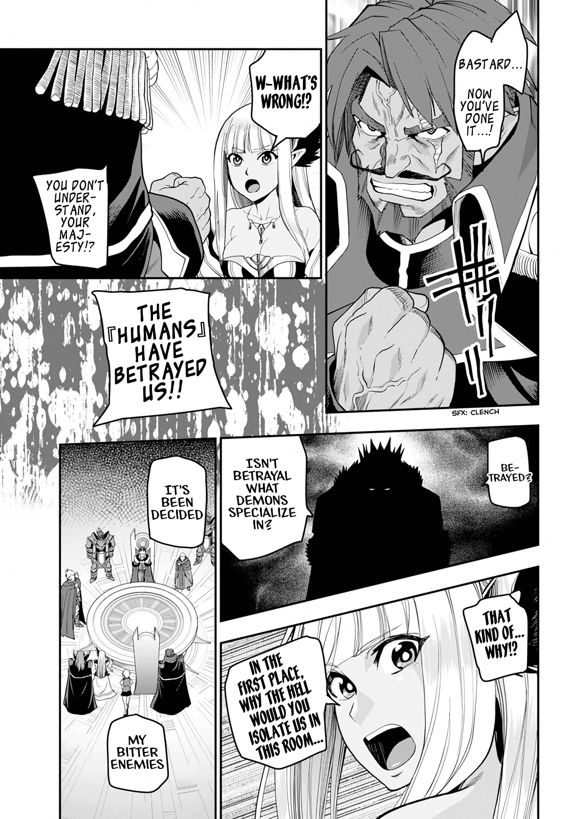 Konjiki no Moji Tsukai - Yuusha Yonin ni Makikomareta Unique Cheat Chapter 59 page 22 - Chapter 59: Human-Demon Alliance Conference, Part 1