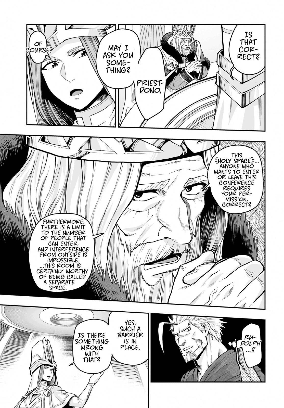 Konjiki no Moji Tsukai - Yuusha Yonin ni Makikomareta Unique Cheat Chapter 59 page 5 - Chapter 59: Human-Demon Alliance Conference, Part 1