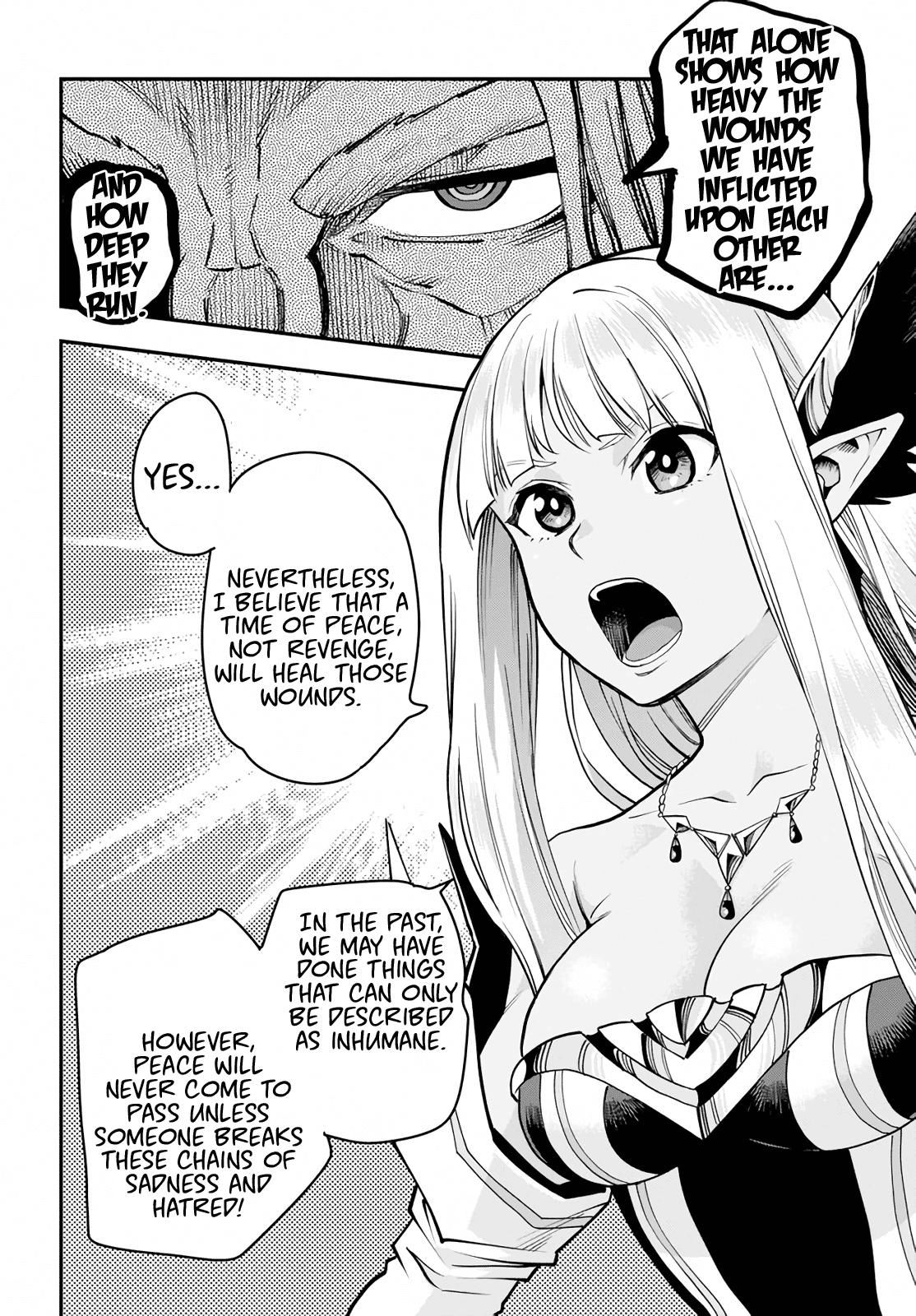 Konjiki no Moji Tsukai - Yuusha Yonin ni Makikomareta Unique Cheat Chapter 59 page 8 - Chapter 59: Human-Demon Alliance Conference, Part 1