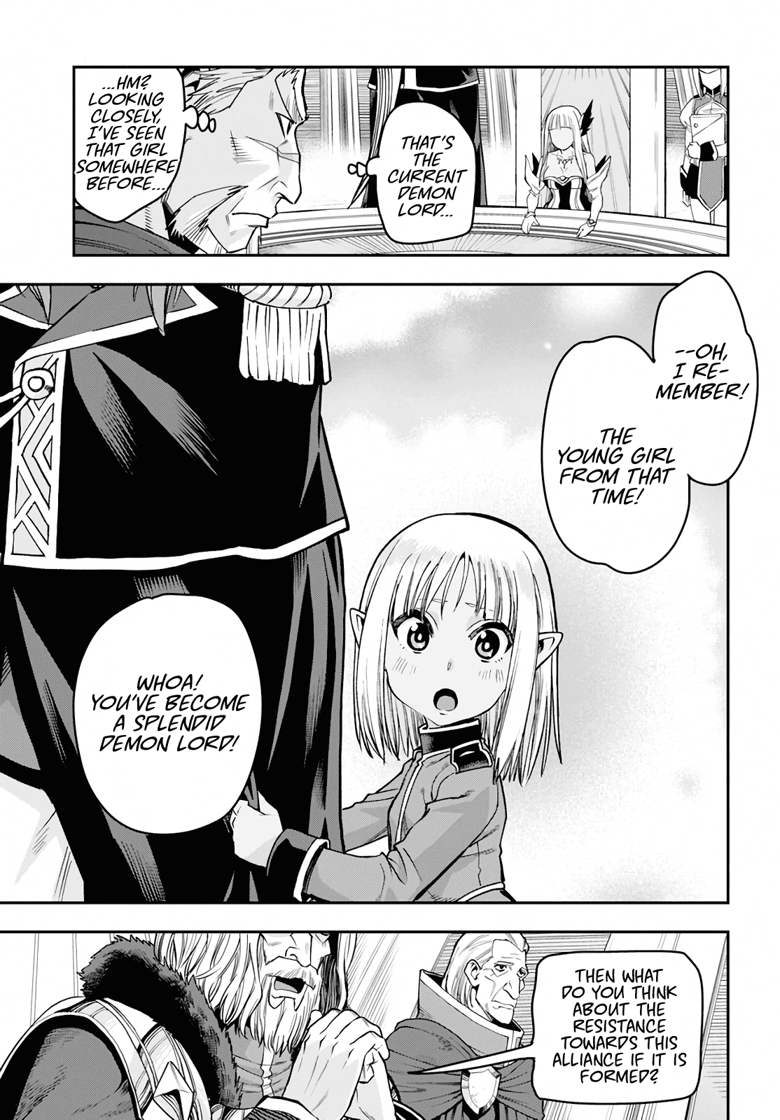 Konjiki no Moji Tsukai - Yuusha Yonin ni Makikomareta Unique Cheat Chapter 59 page 9 - Chapter 59: Human-Demon Alliance Conference, Part 1