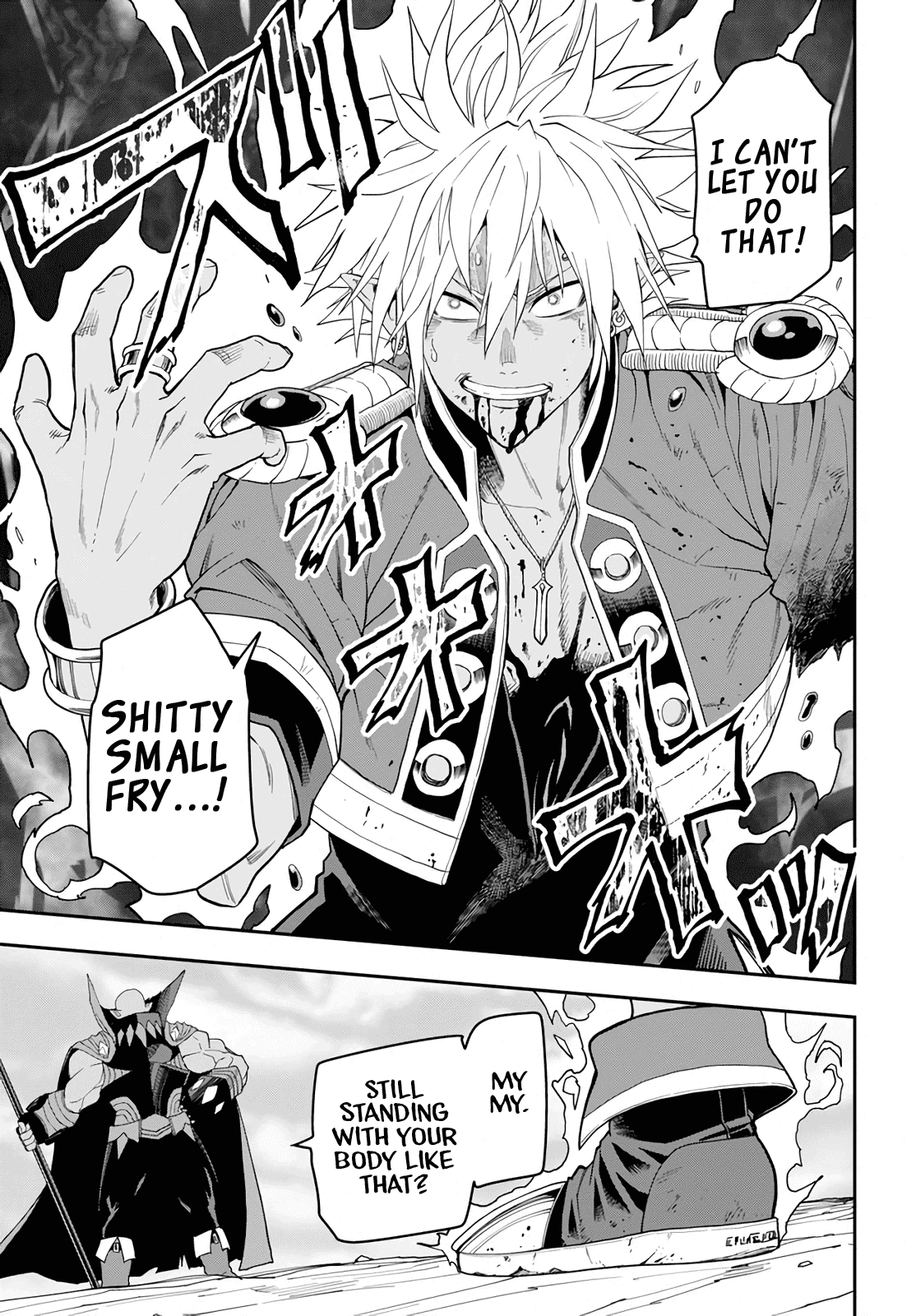 Konjiki no Moji Tsukai - Yuusha Yonin ni Makikomareta Unique Cheat Chapter 60 page 11 - Chapter 60: Human-Demon Alliance Conference, Part 2