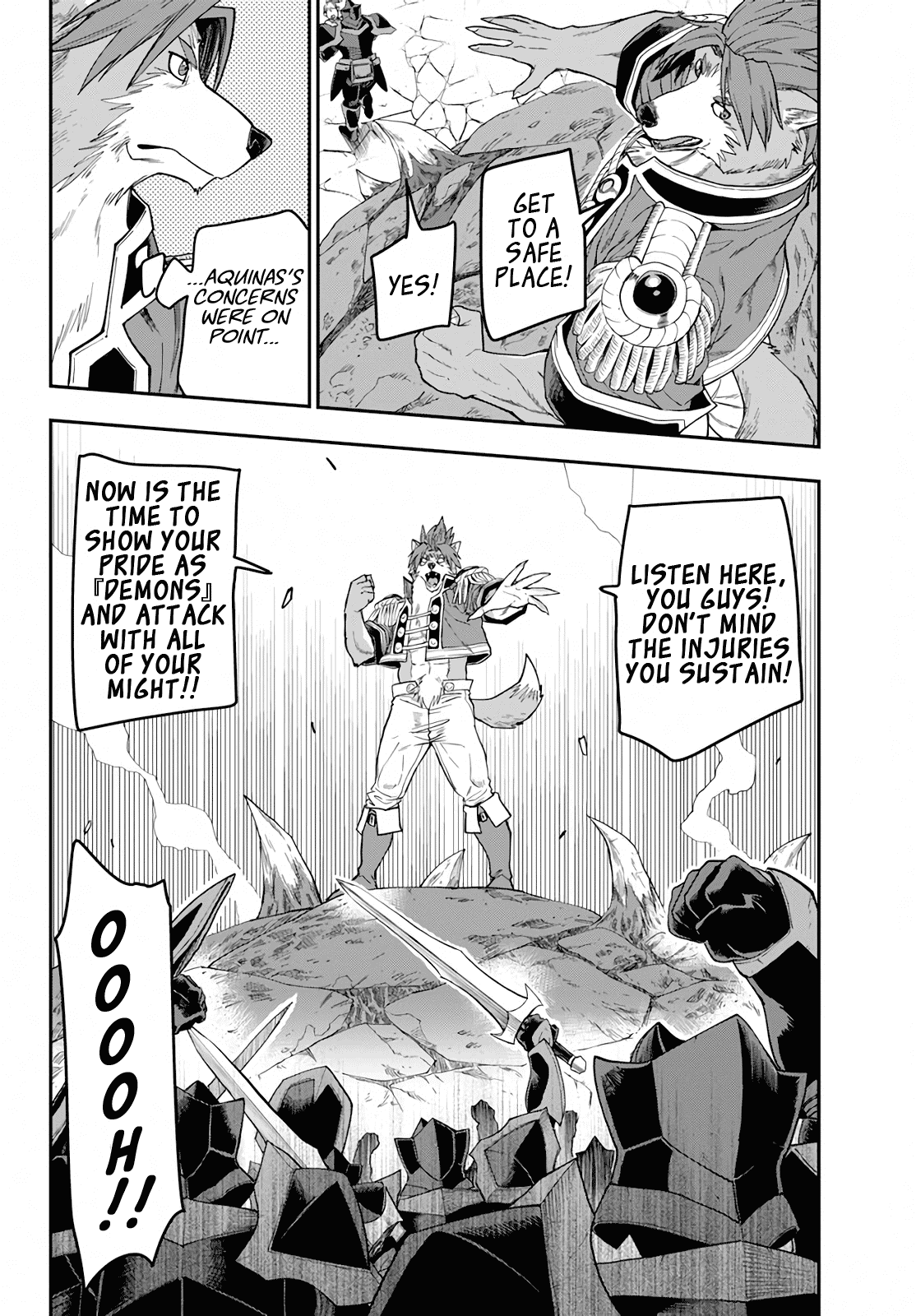 Konjiki no Moji Tsukai - Yuusha Yonin ni Makikomareta Unique Cheat Chapter 60 page 25 - Chapter 60: Human-Demon Alliance Conference, Part 2