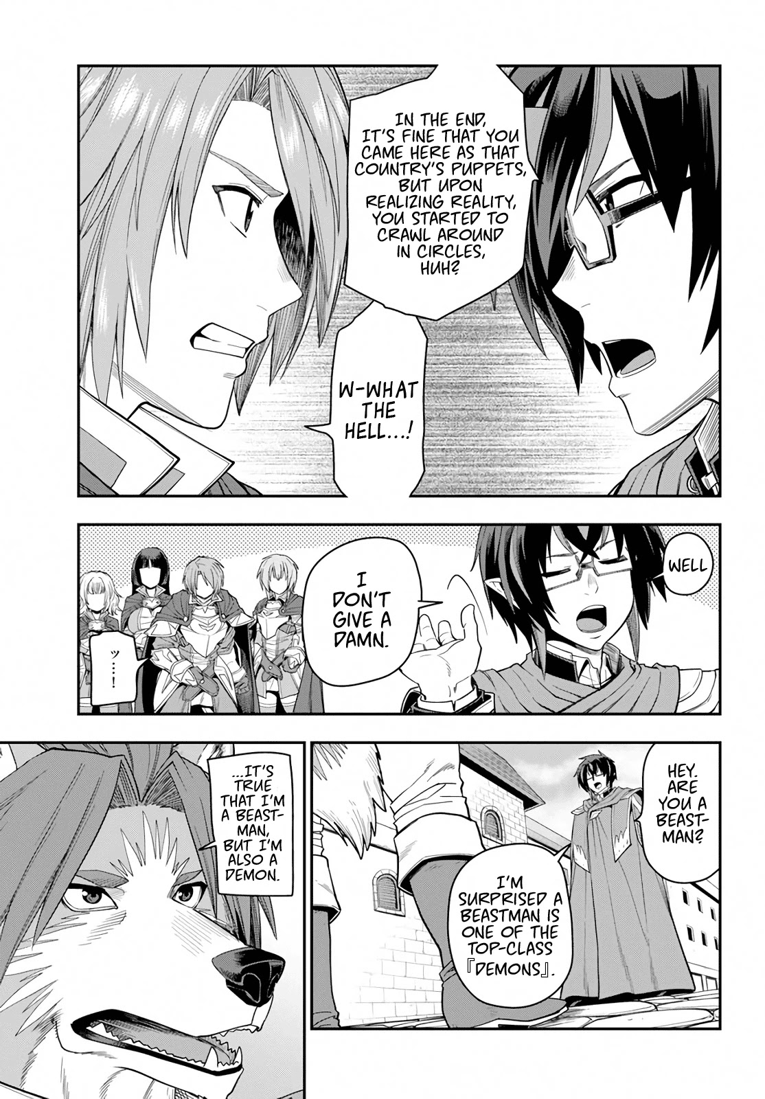 Konjiki no Moji Tsukai - Yuusha Yonin ni Makikomareta Unique Cheat Chapter 61 page 22 - Chapter 61: Human-Demon Alliance Conference, Part 3