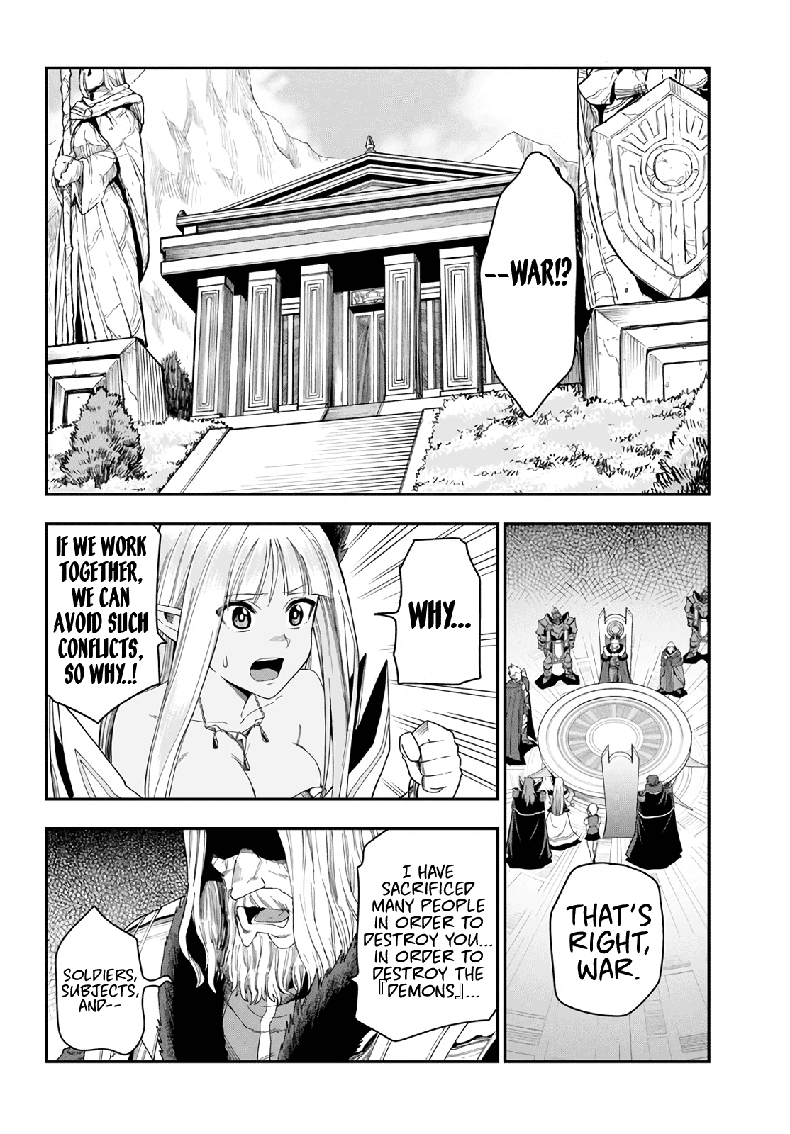 Konjiki no Moji Tsukai - Yuusha Yonin ni Makikomareta Unique Cheat Chapter 62 page 11 - Chapter 62: Betrayal, Part 1