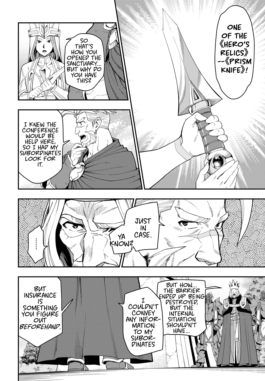Konjiki no Moji Tsukai - Yuusha Yonin ni Makikomareta Unique Cheat Chapter 63 page 10 - Chapter 63: Betrayal, Part 2