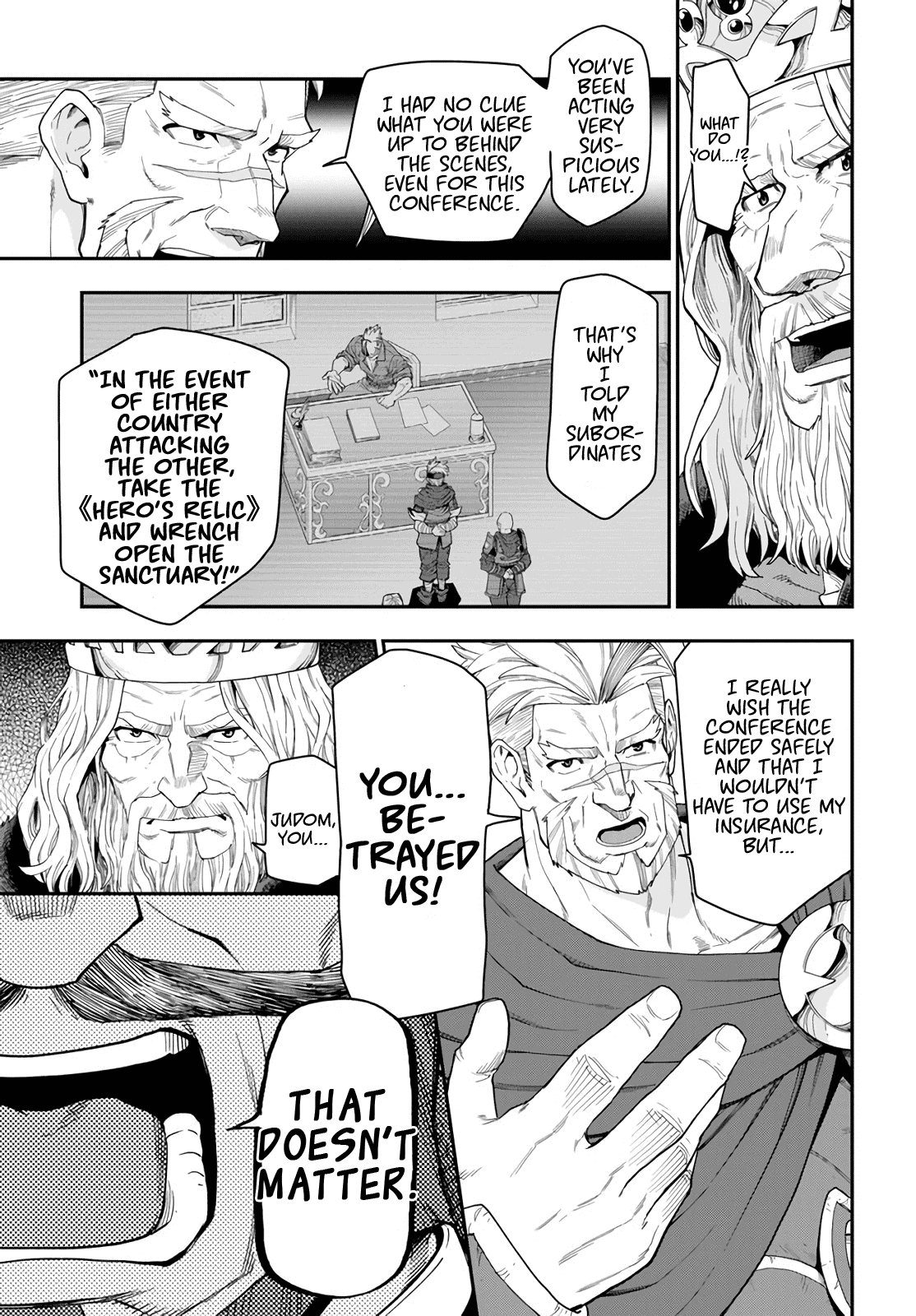 Konjiki no Moji Tsukai - Yuusha Yonin ni Makikomareta Unique Cheat Chapter 63 page 11 - Chapter 63: Betrayal, Part 2