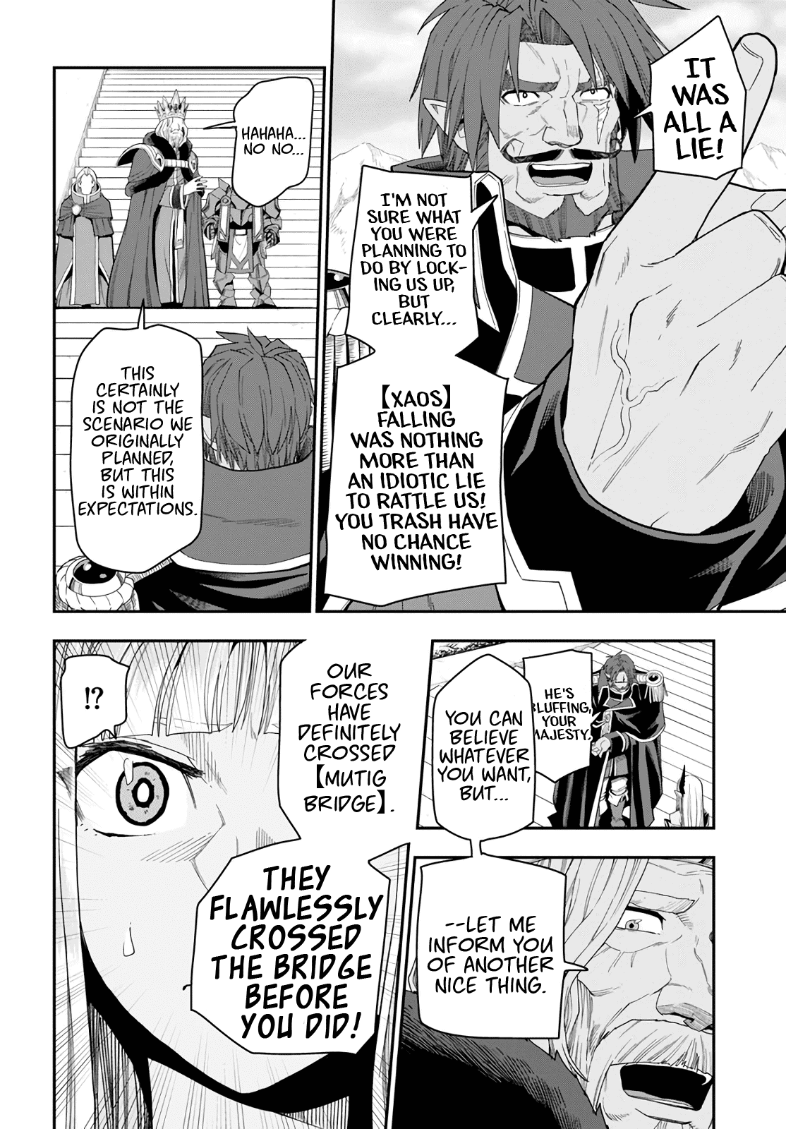 Konjiki no Moji Tsukai - Yuusha Yonin ni Makikomareta Unique Cheat Chapter 63 page 14 - Chapter 63: Betrayal, Part 2