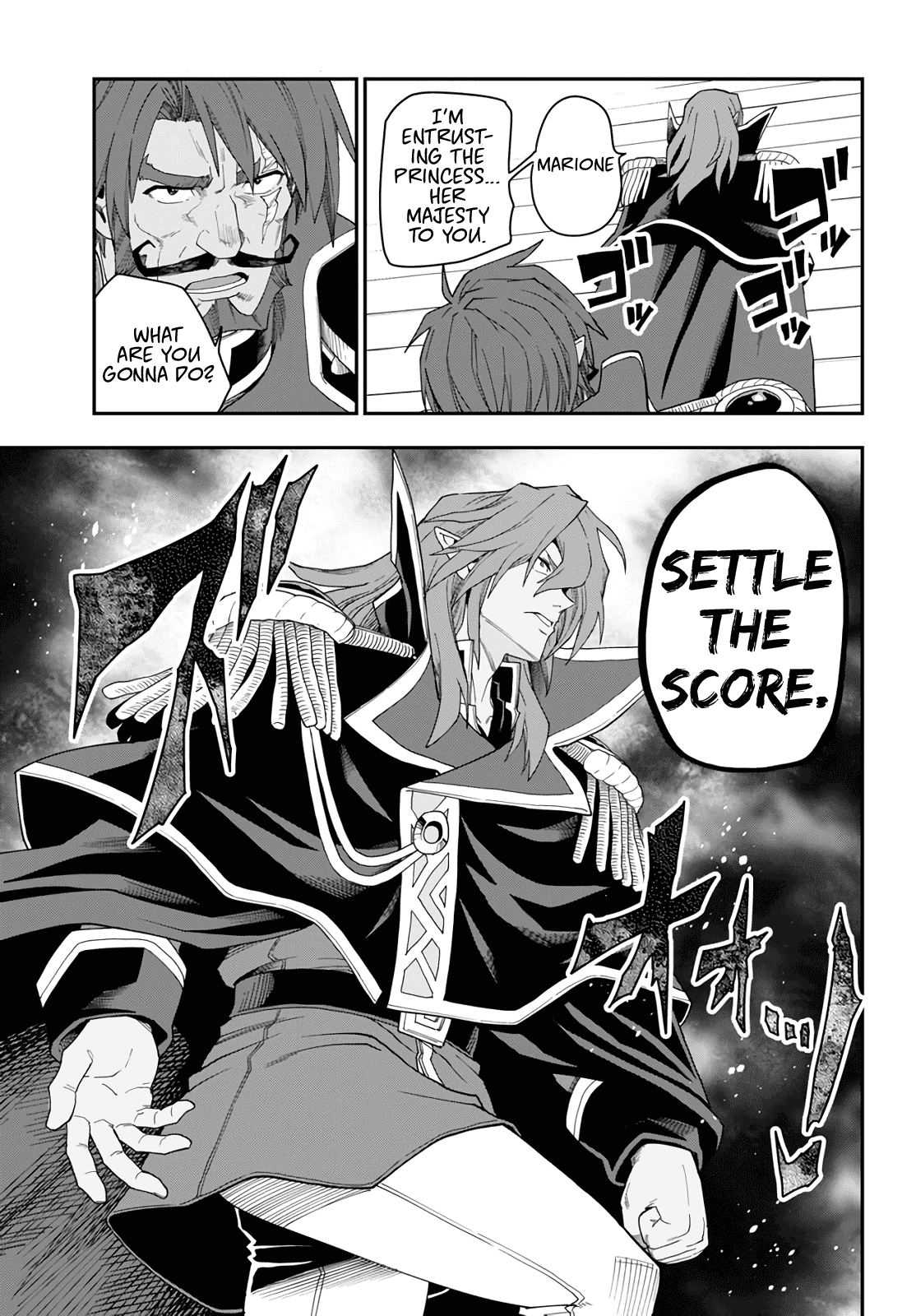 Konjiki no Moji Tsukai - Yuusha Yonin ni Makikomareta Unique Cheat Chapter 63 page 22 - Chapter 63: Betrayal, Part 2