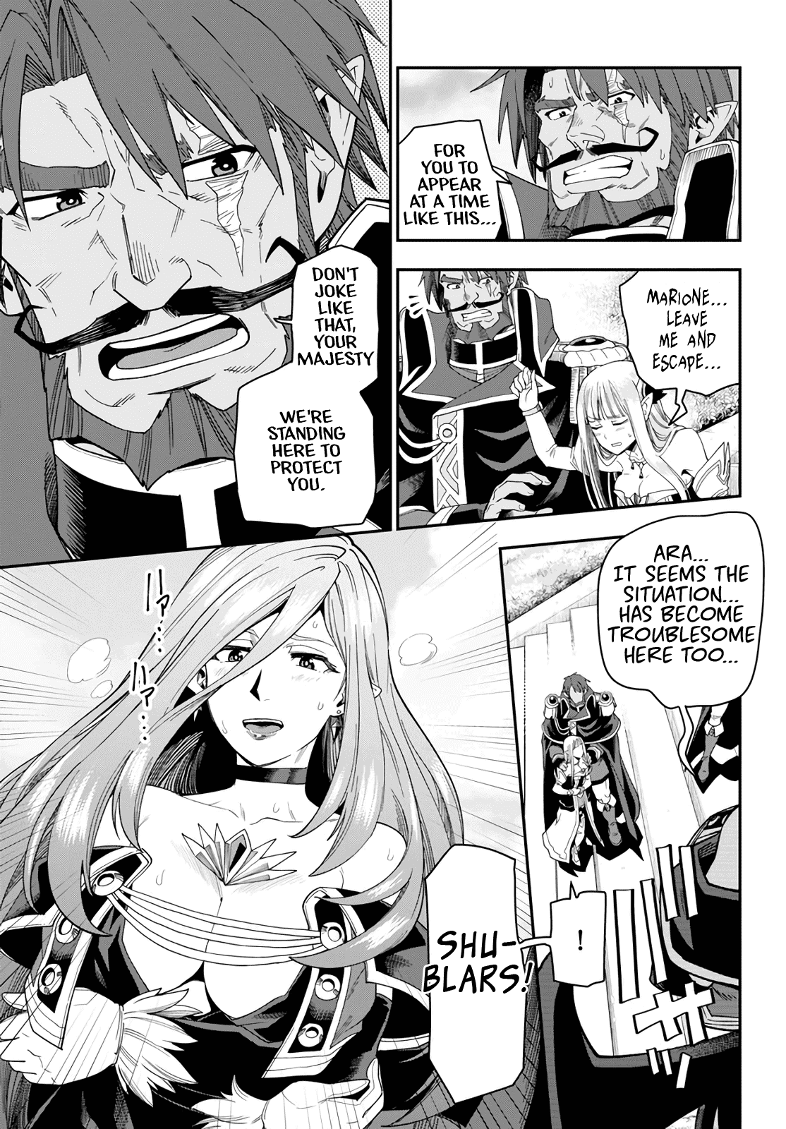 Konjiki no Moji Tsukai - Yuusha Yonin ni Makikomareta Unique Cheat Chapter 63 page 24 - Chapter 63: Betrayal, Part 2