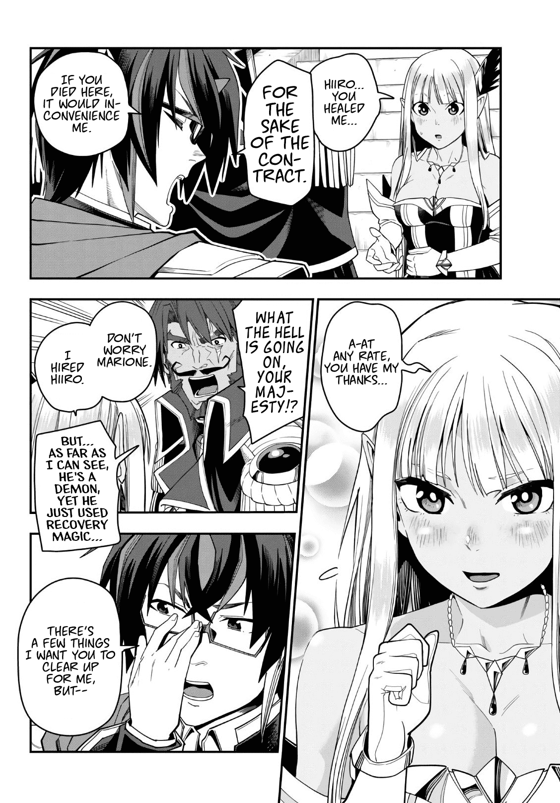 Konjiki no Moji Tsukai - Yuusha Yonin ni Makikomareta Unique Cheat Chapter 64 page 10 - Chapter 64: Hiiro Joins the Battle! Part 1