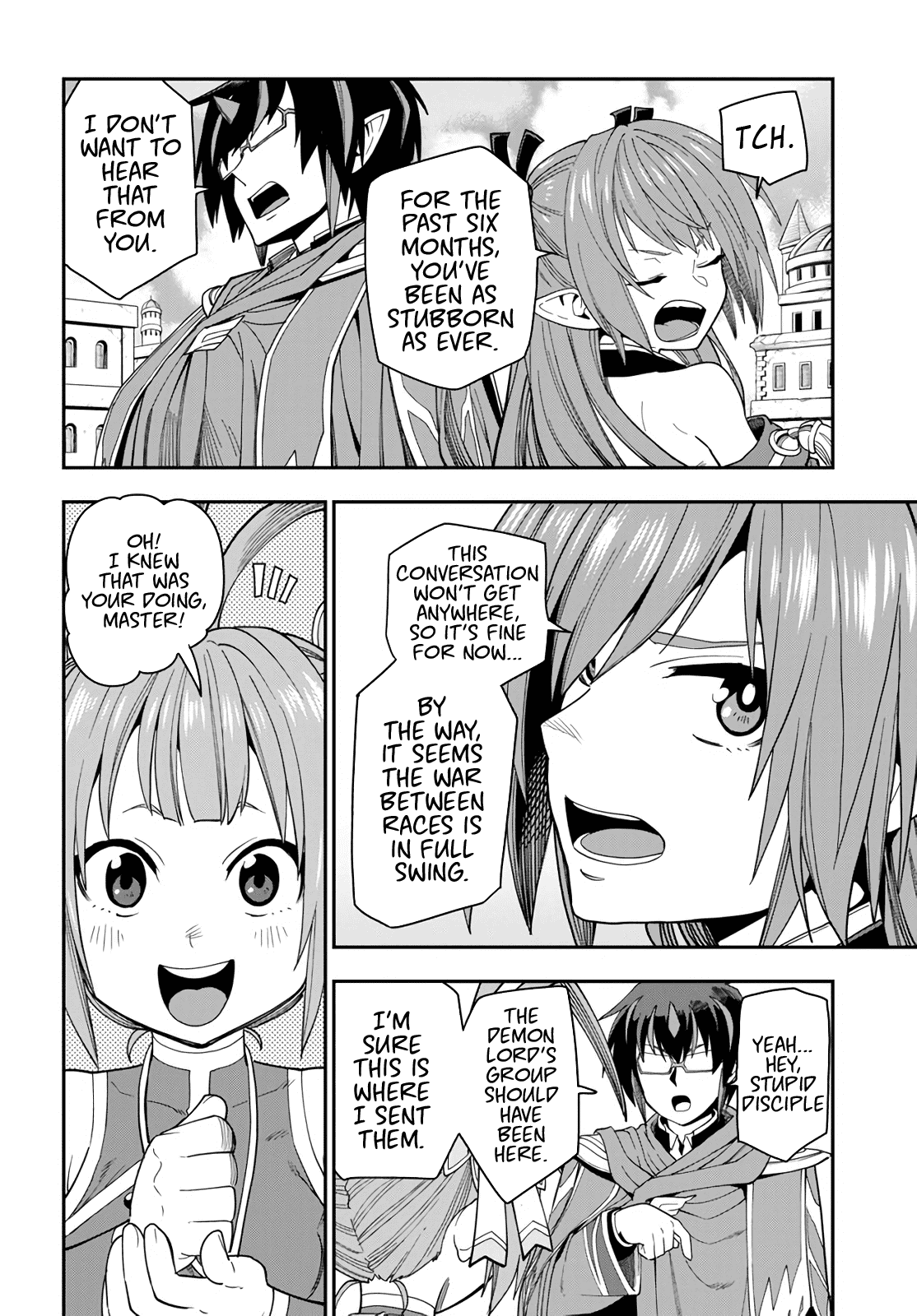 Konjiki no Moji Tsukai - Yuusha Yonin ni Makikomareta Unique Cheat Chapter 66 page 10 - Chapter 66: Glimpse of a Hero, Part 1