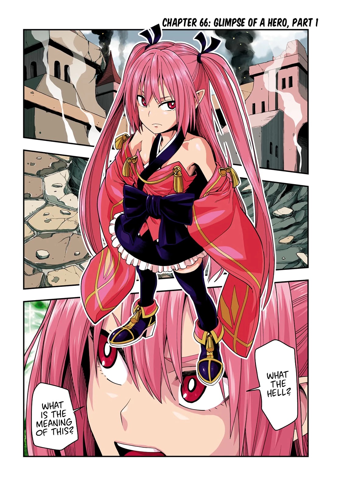 Konjiki no Moji Tsukai - Yuusha Yonin ni Makikomareta Unique Cheat Chapter 66 page 2 - Chapter 66: Glimpse of a Hero, Part 1