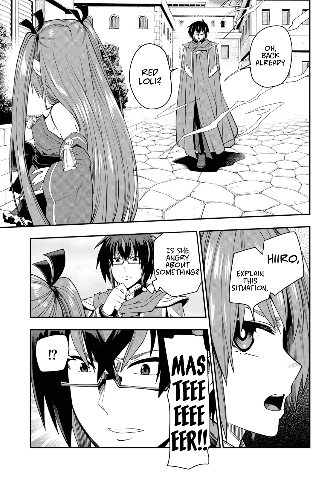 Konjiki no Moji Tsukai - Yuusha Yonin ni Makikomareta Unique Cheat Chapter 66 page 3 - Chapter 66: Glimpse of a Hero, Part 1