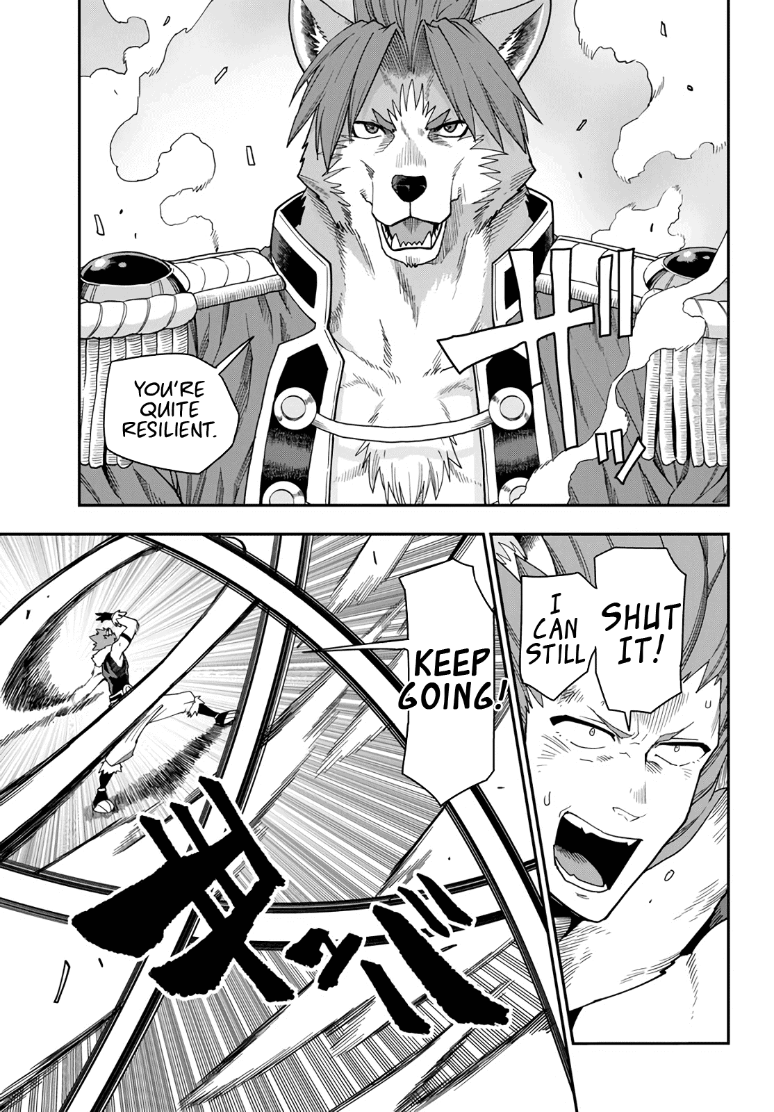 Konjiki no Moji Tsukai - Yuusha Yonin ni Makikomareta Unique Cheat Chapter 67 page 13 - Chapter 67: Glimpse of a Hero, Part 2