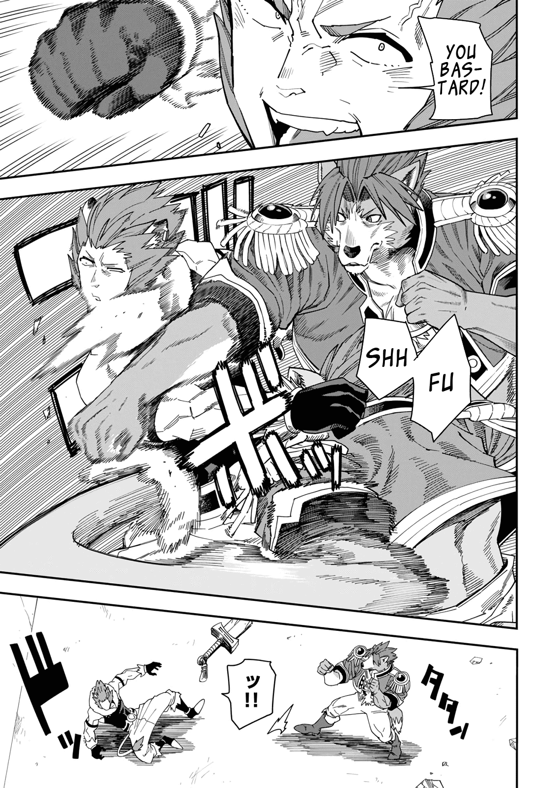 Konjiki no Moji Tsukai - Yuusha Yonin ni Makikomareta Unique Cheat Chapter 67 page 15 - Chapter 67: Glimpse of a Hero, Part 2