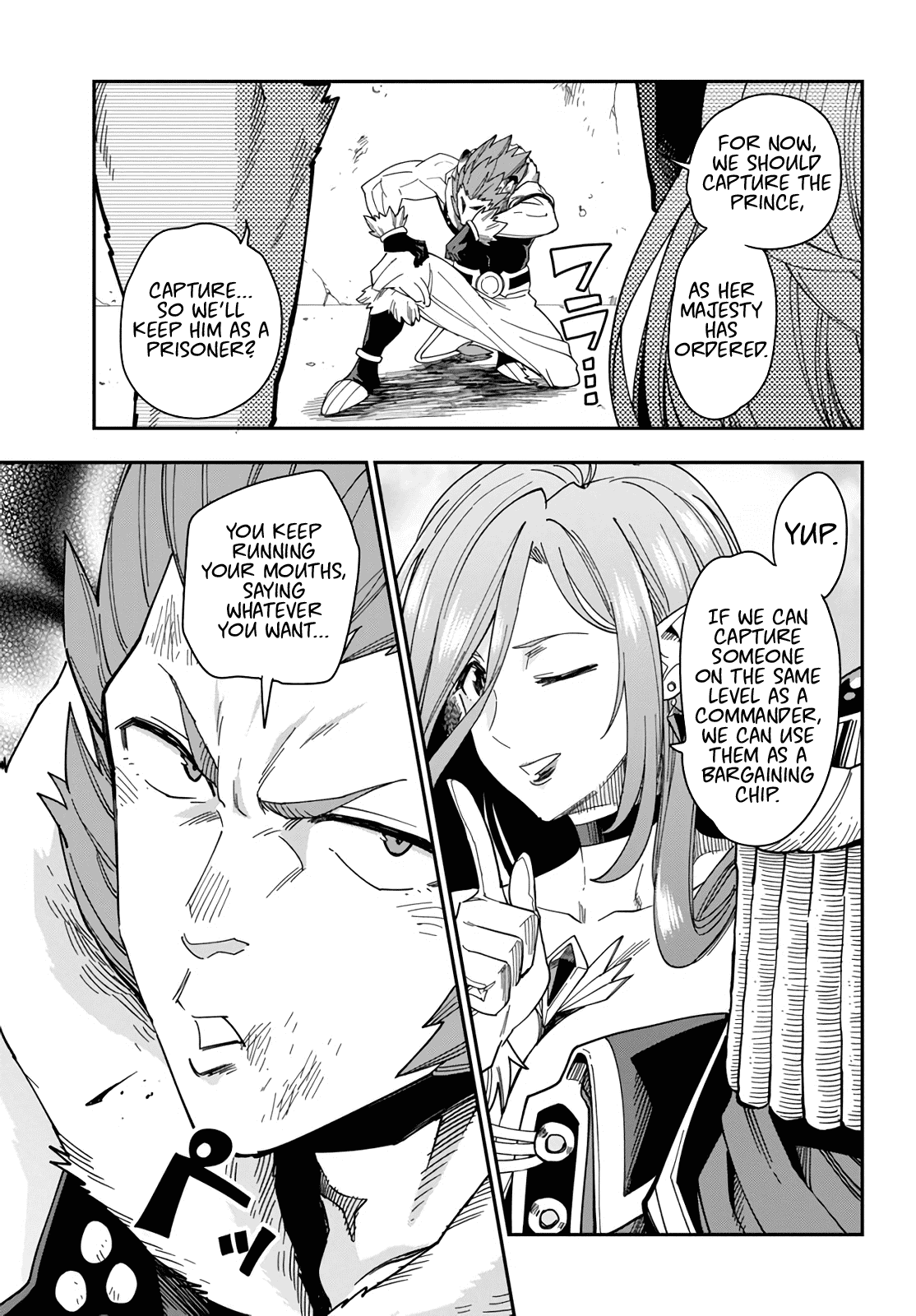 Konjiki no Moji Tsukai - Yuusha Yonin ni Makikomareta Unique Cheat Chapter 67 page 17 - Chapter 67: Glimpse of a Hero, Part 2