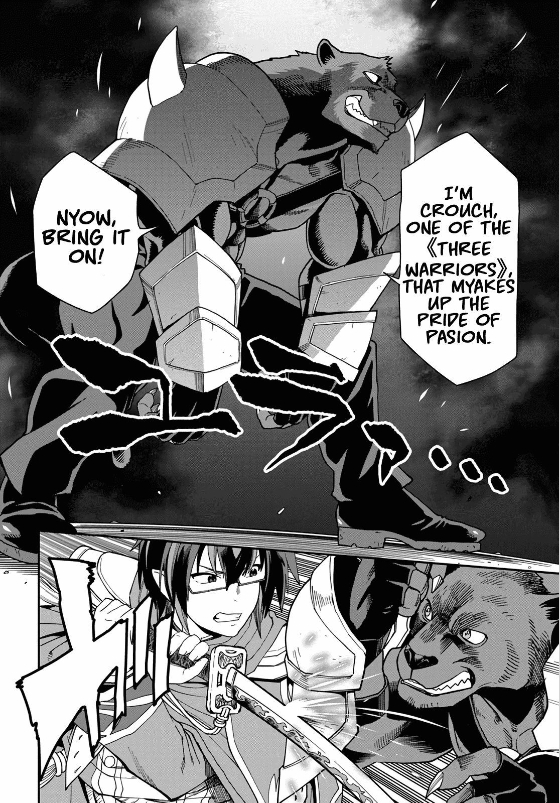 Konjiki no Moji Tsukai - Yuusha Yonin ni Makikomareta Unique Cheat Chapter 67 page 4 - Chapter 67: Glimpse of a Hero, Part 2
